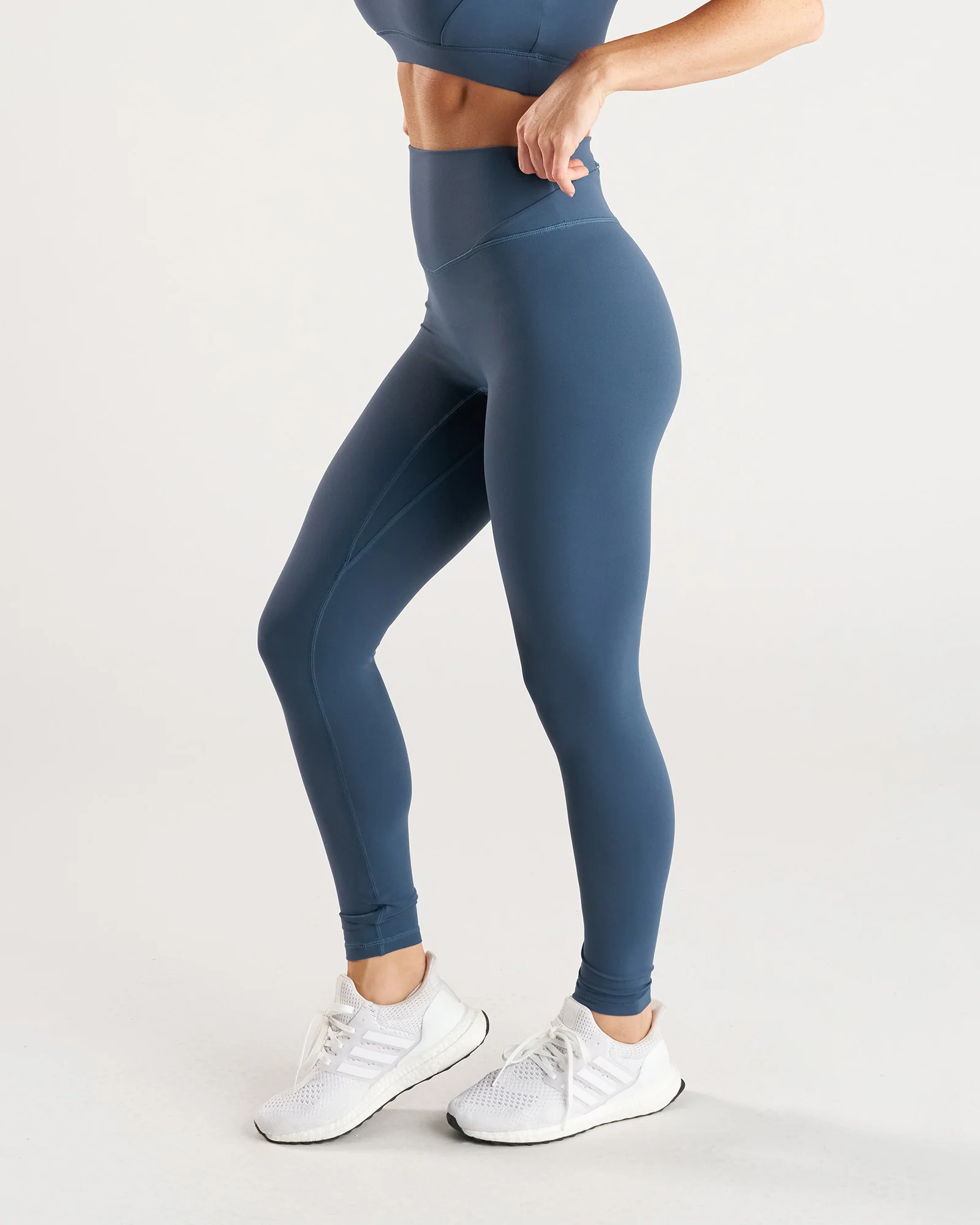 Nova Zip Legging - Midnight Navy - Image 5