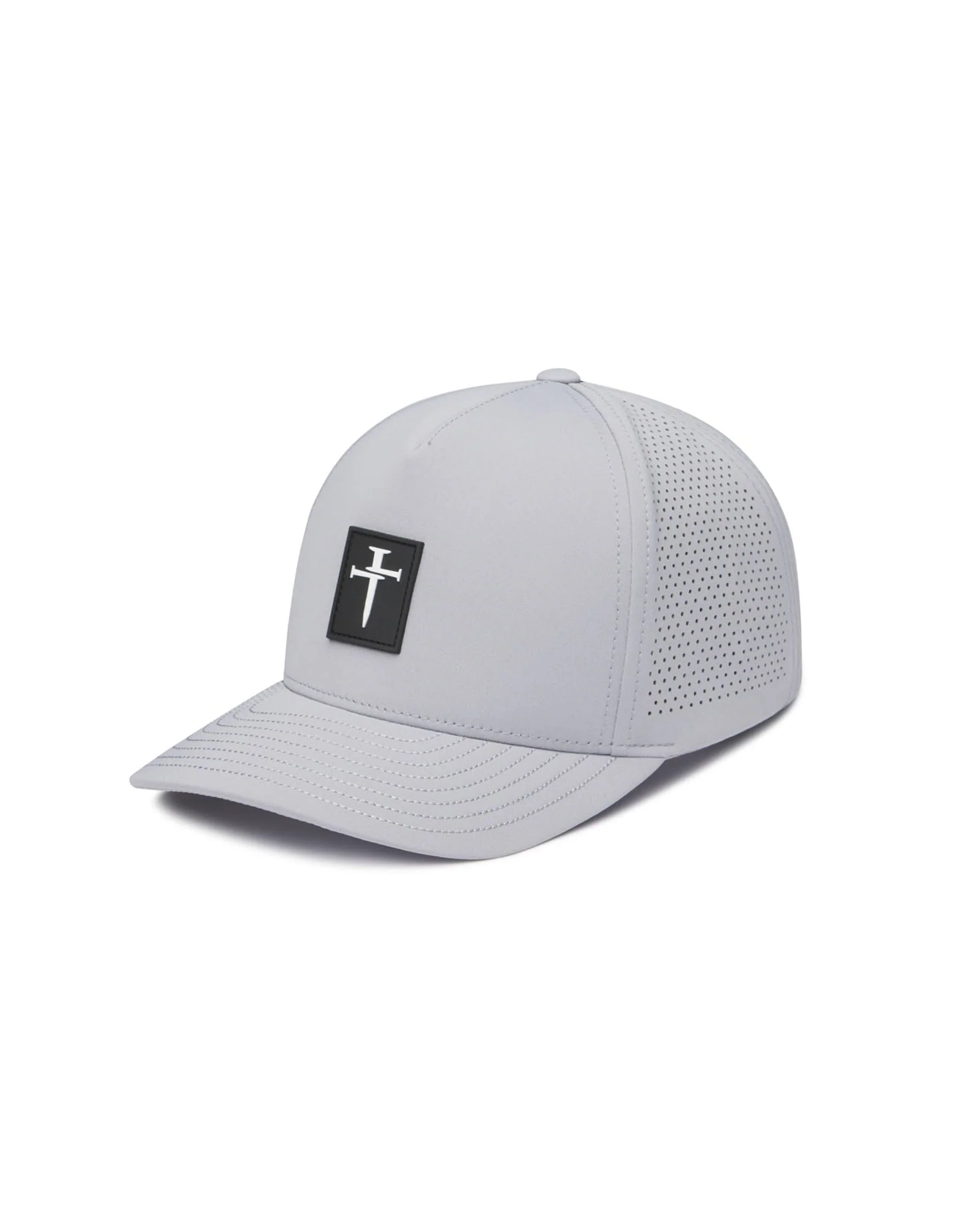 Perforated Hat - Grey