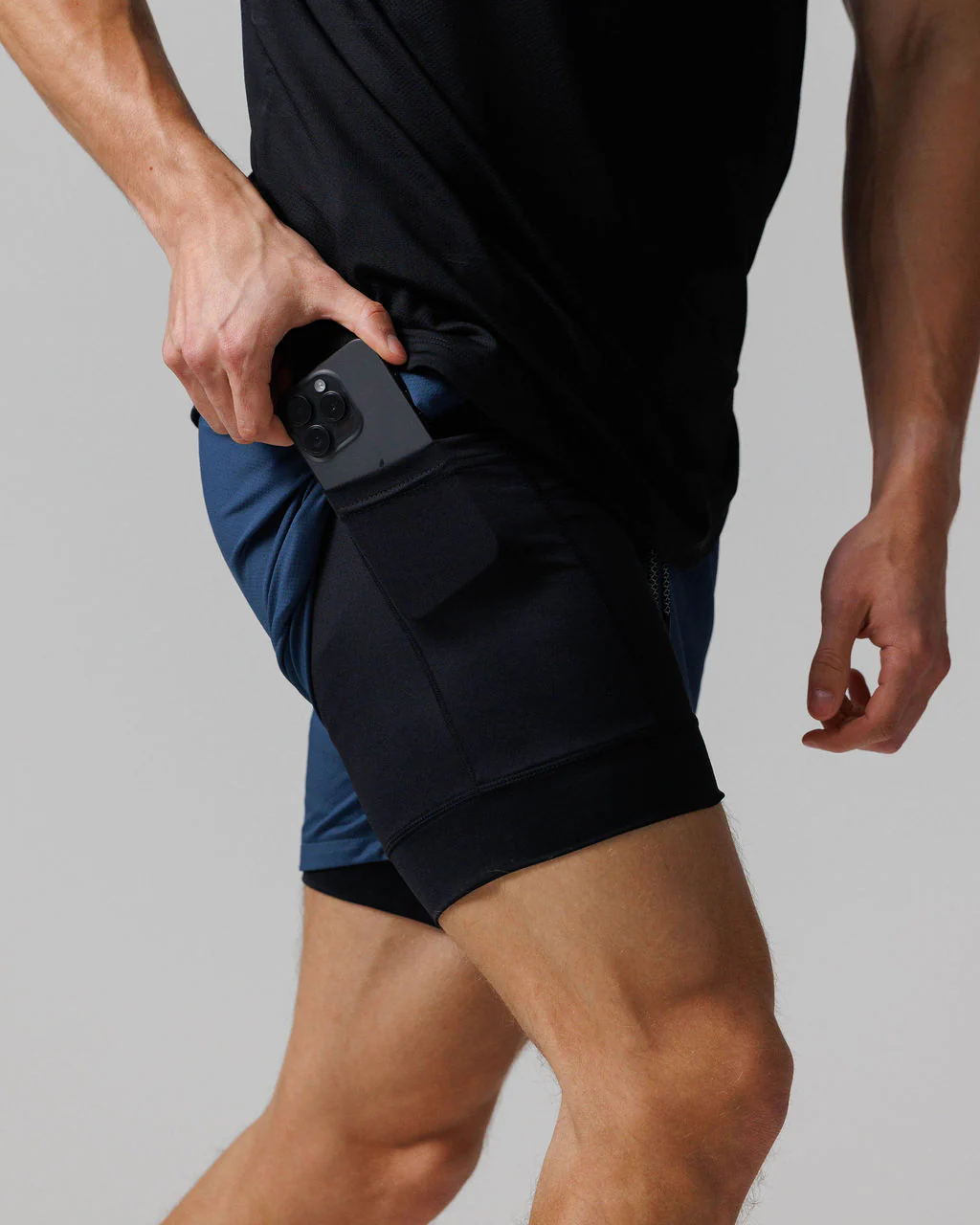 Pro-Tech 2.0 Liner Short "Mission" - Midnight Navy - Image 4