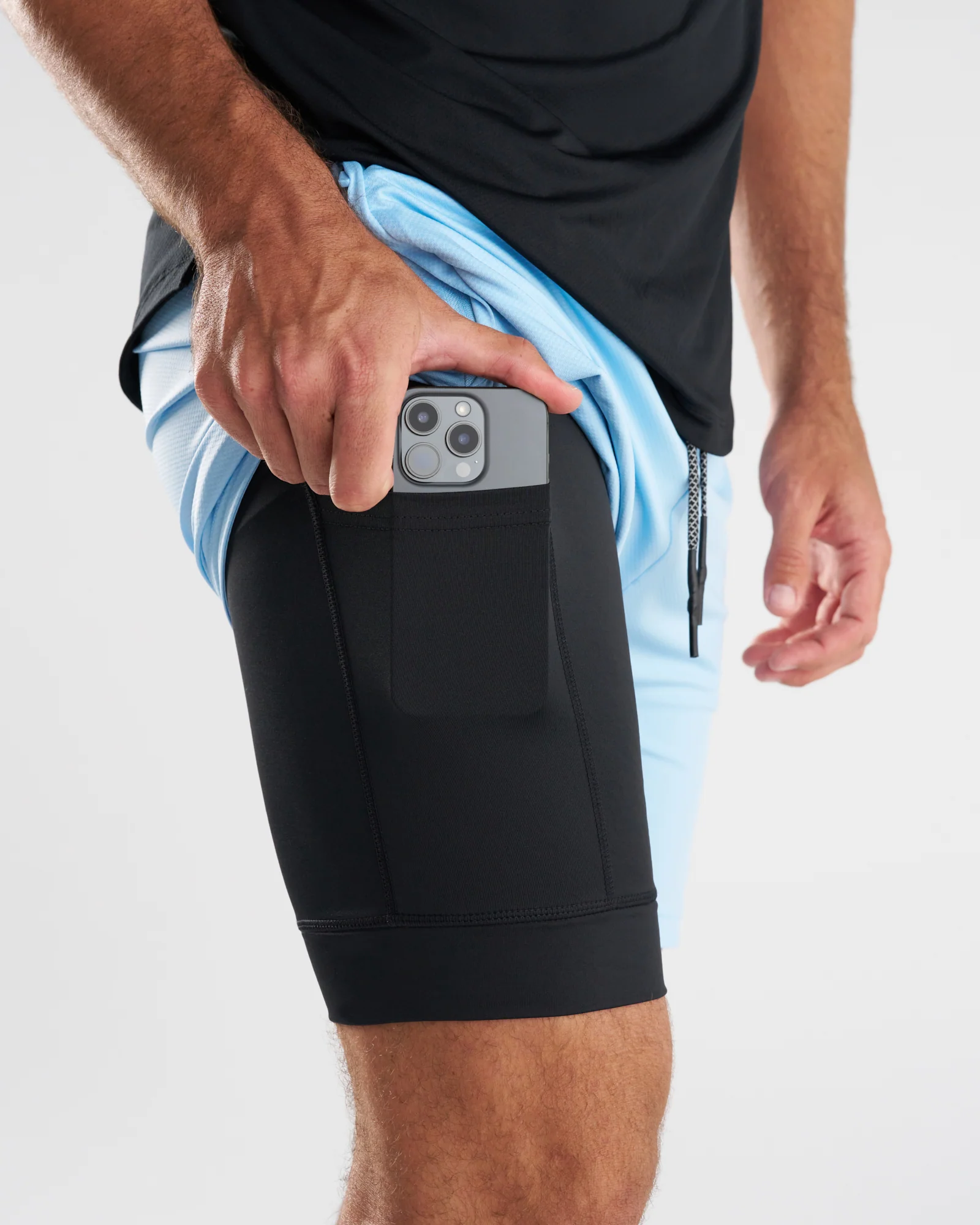 Pro-Tech 2.0 Liner Short - Sky Blue - Image 3