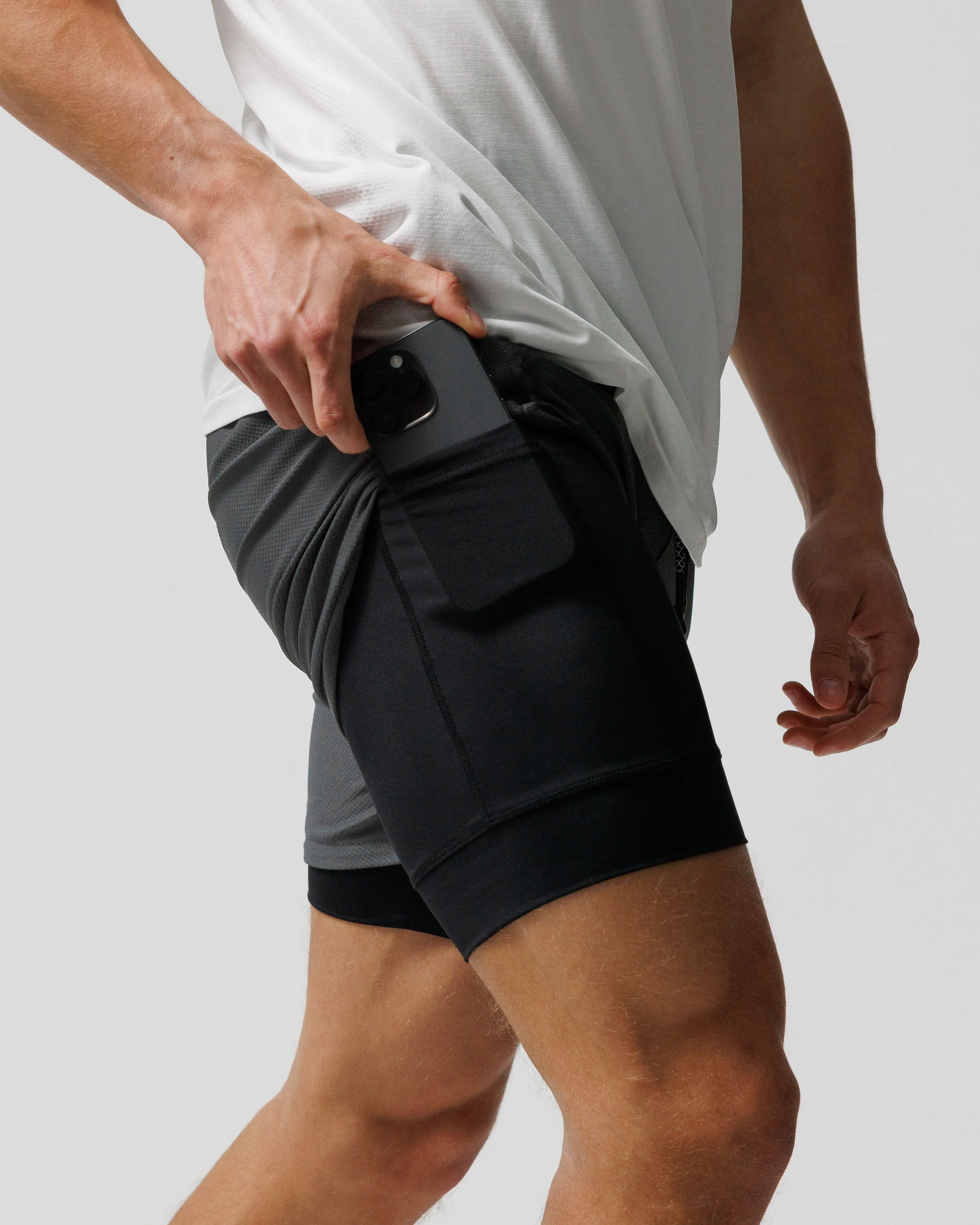 Pro-Tech 2.0 Liner Short "Mission" - Space Grey - Image 5