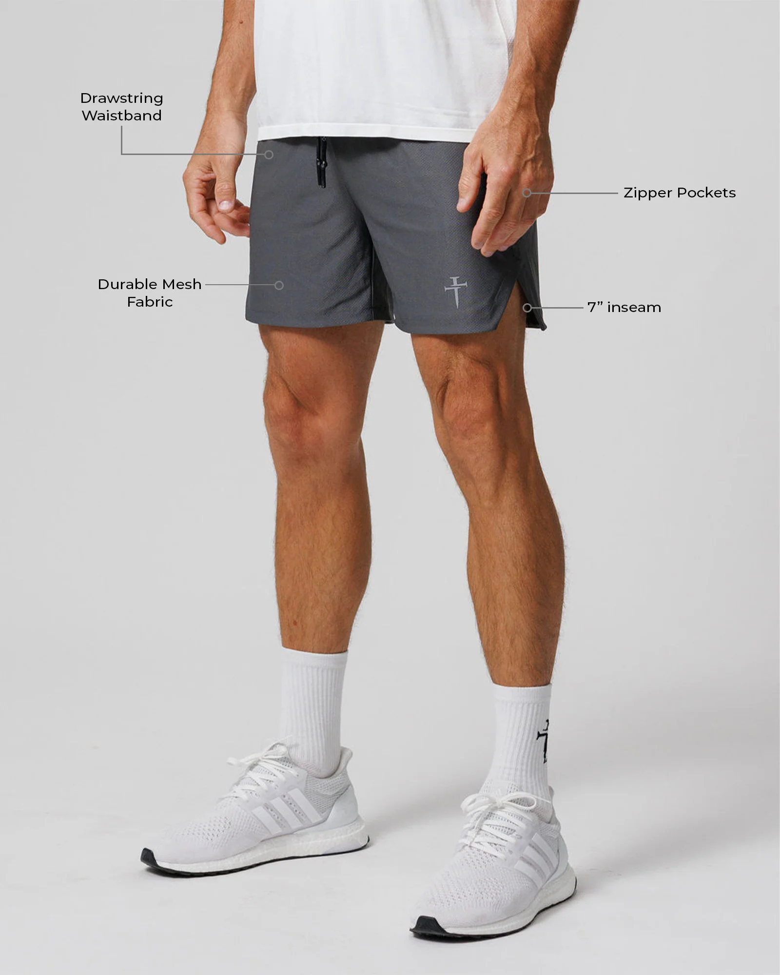 Pro-Tech 2.0 Linerless Short - Space Grey - Image 2