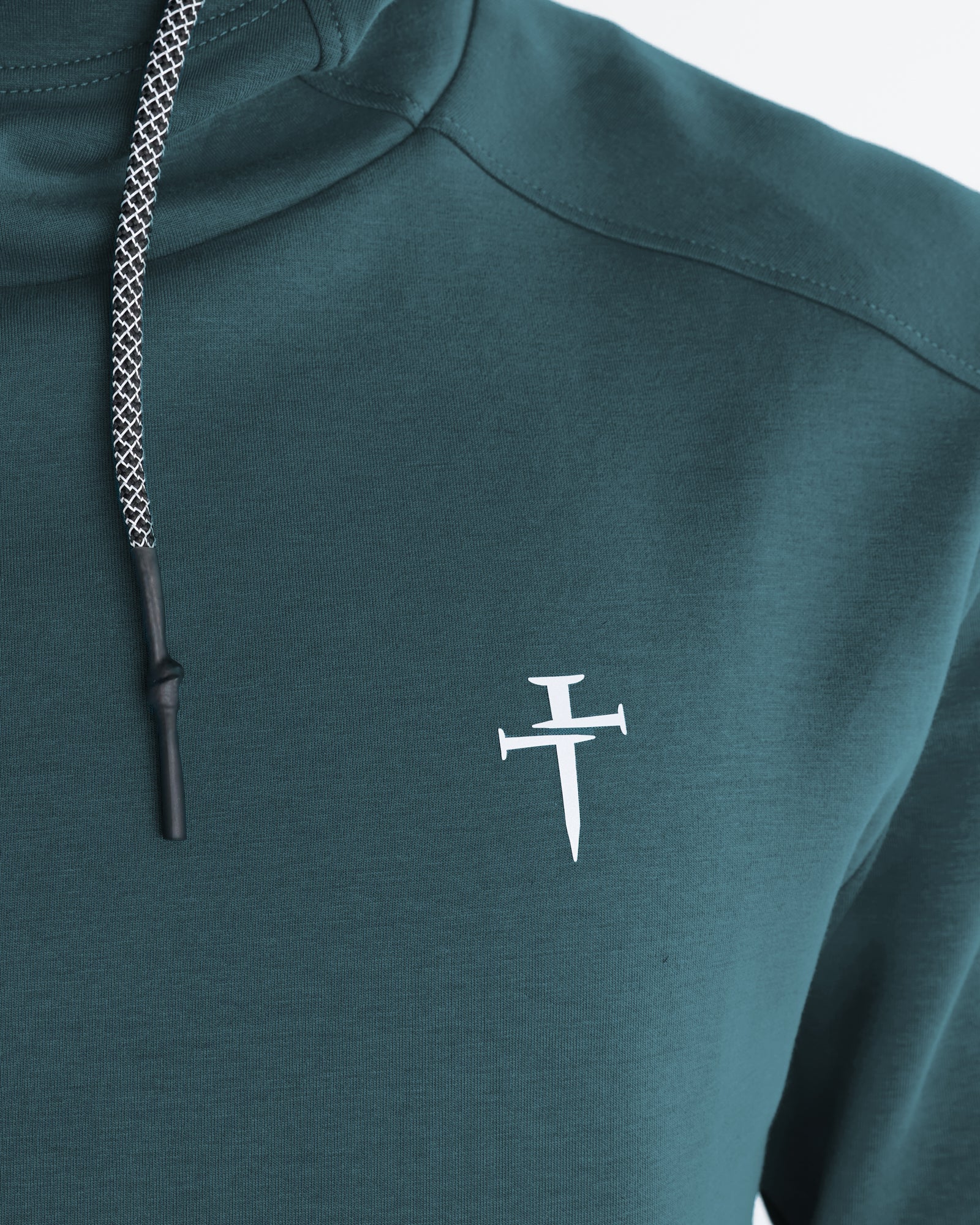 Pro-Tech Hoodie - Teal - Image 4