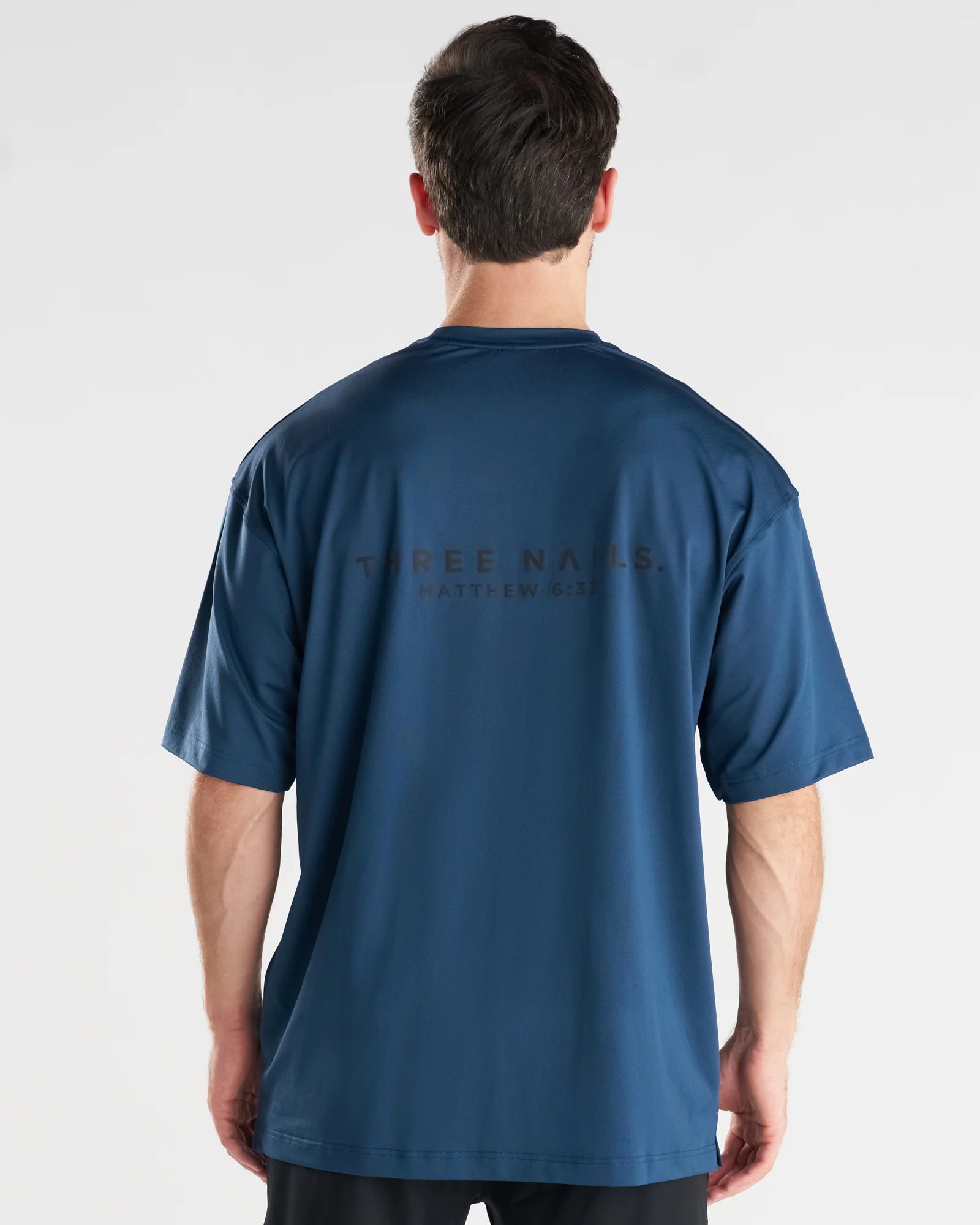 Pro-Tech Oversized Tee - Midnight Navy - Image 2