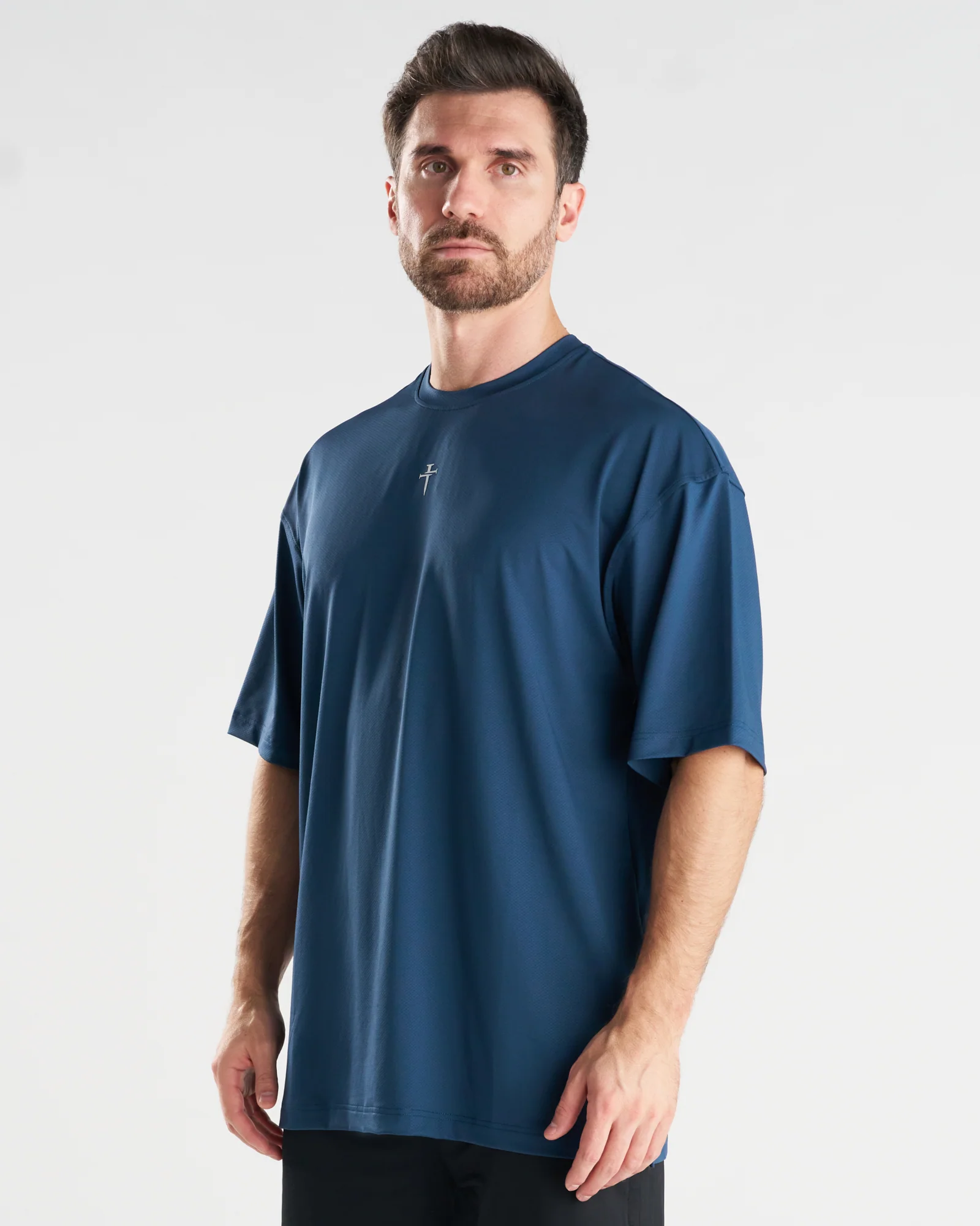Pro-Tech Oversized Tee - Midnight Navy - Image 5