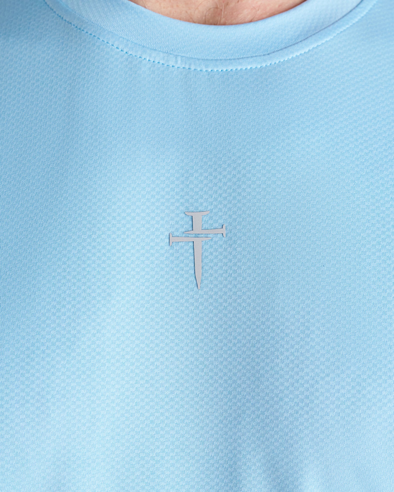 Pro-Tech Oversized Tee - Sky Blue - Image 3