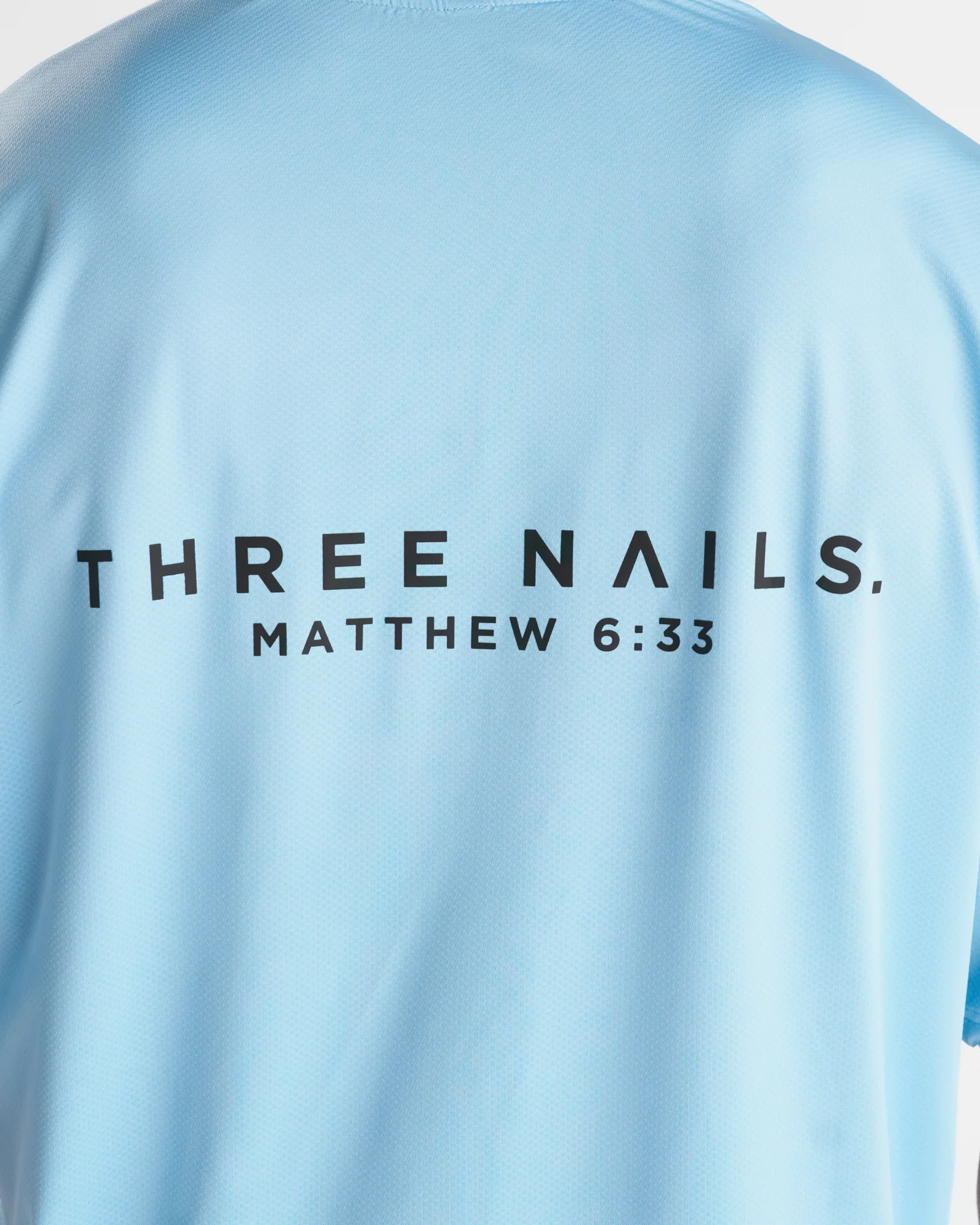 Pro-Tech Oversized Tee - Sky Blue - Image 4