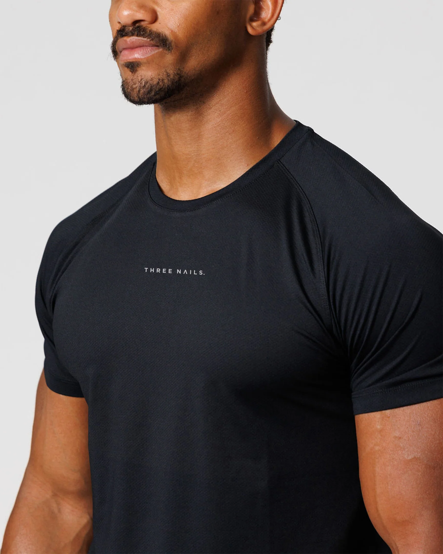 Pro-Tech Tee "Three Nails" - Black - Image 4