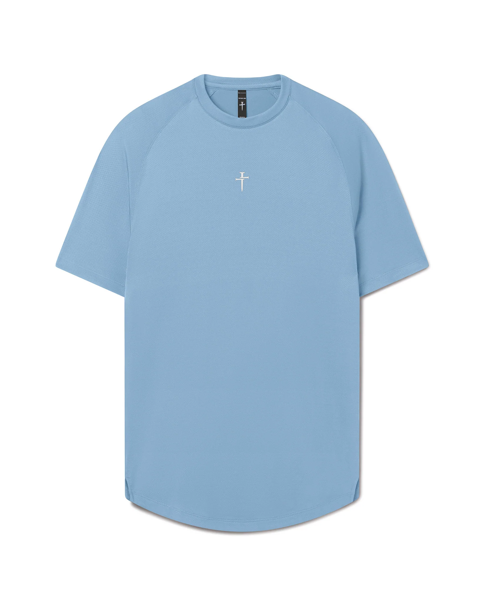 Pro-Tech Tee "Cross" - Sky Blue - Image 5