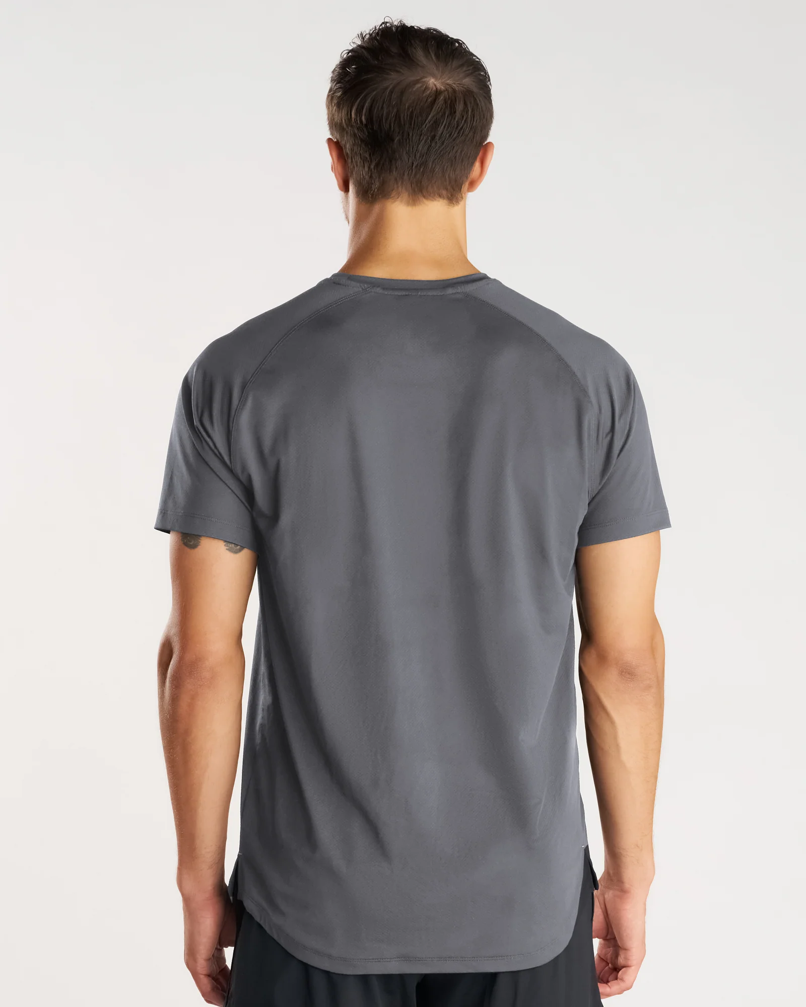 Pro-Tech Tee "Cross" - Space Grey - Image 3