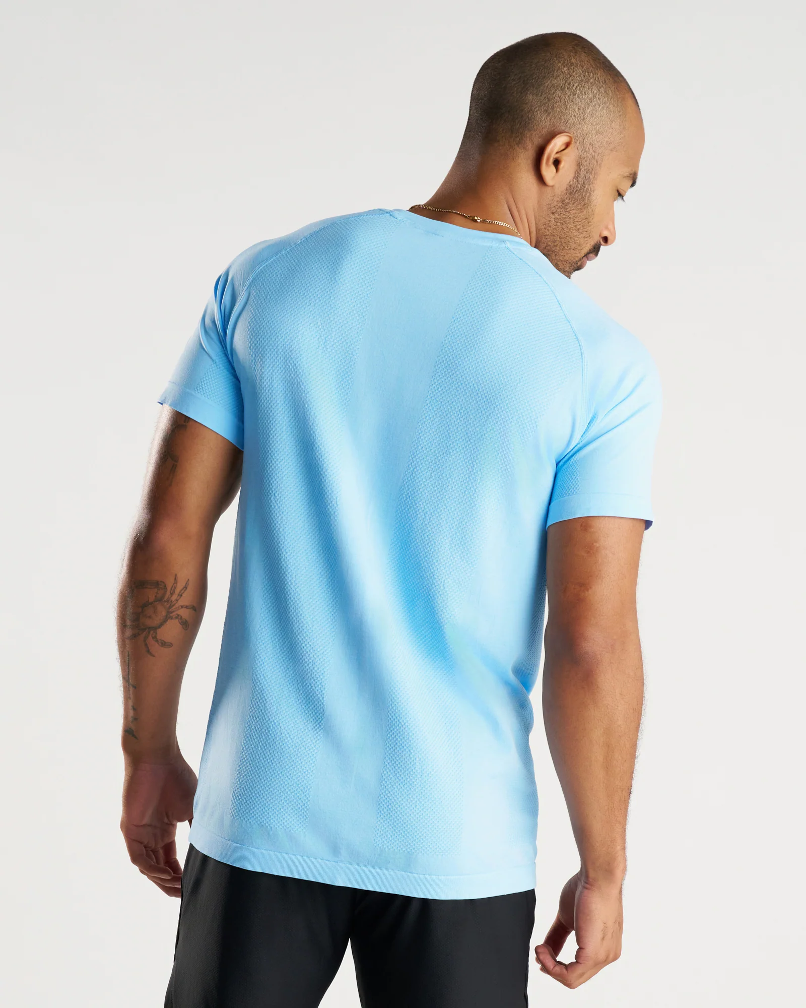 Seamless 2.0 Tee - Sky Blue - Image 4