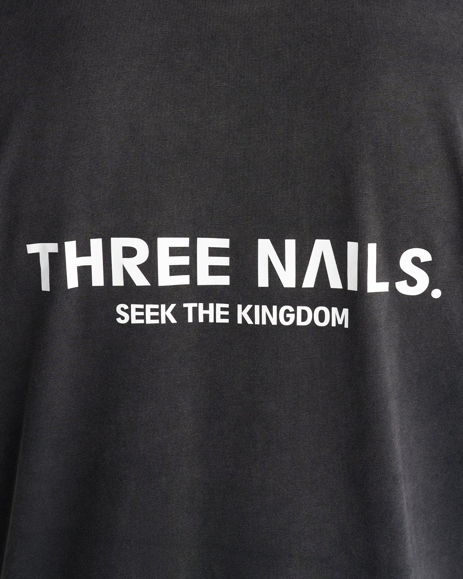 Heavyweight Cotton Oversized Tee "STK" - Acid Wash - Image 4