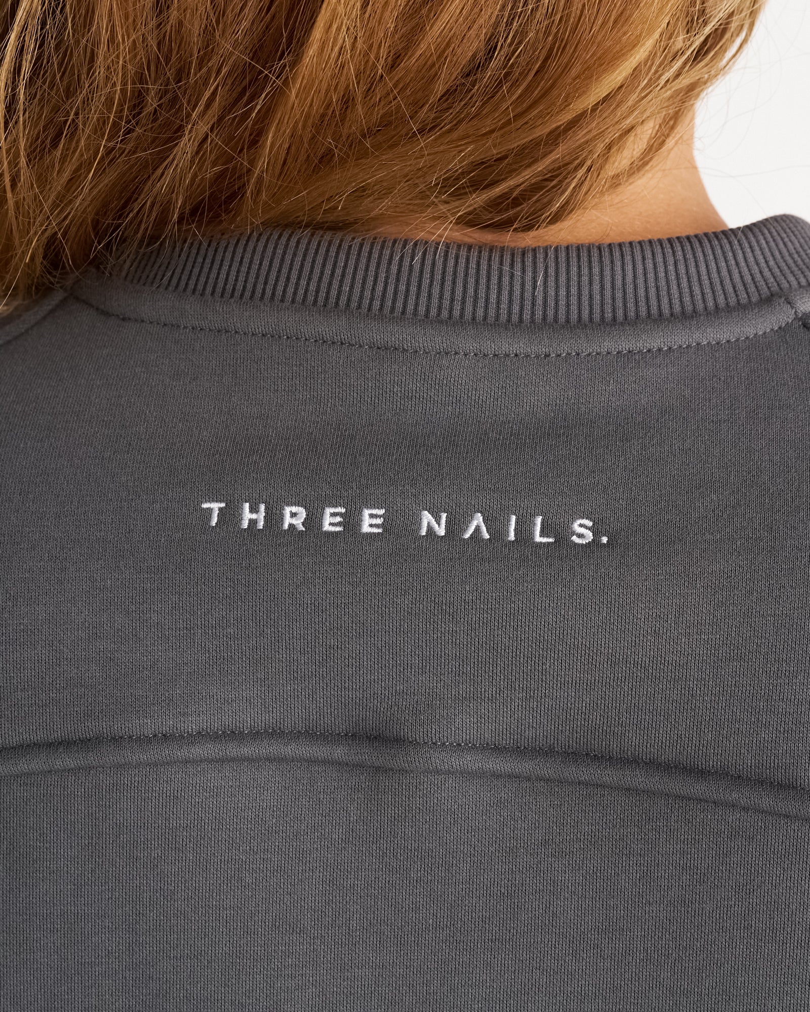 Signature Fleece Crewneck - Space Grey - Image 4