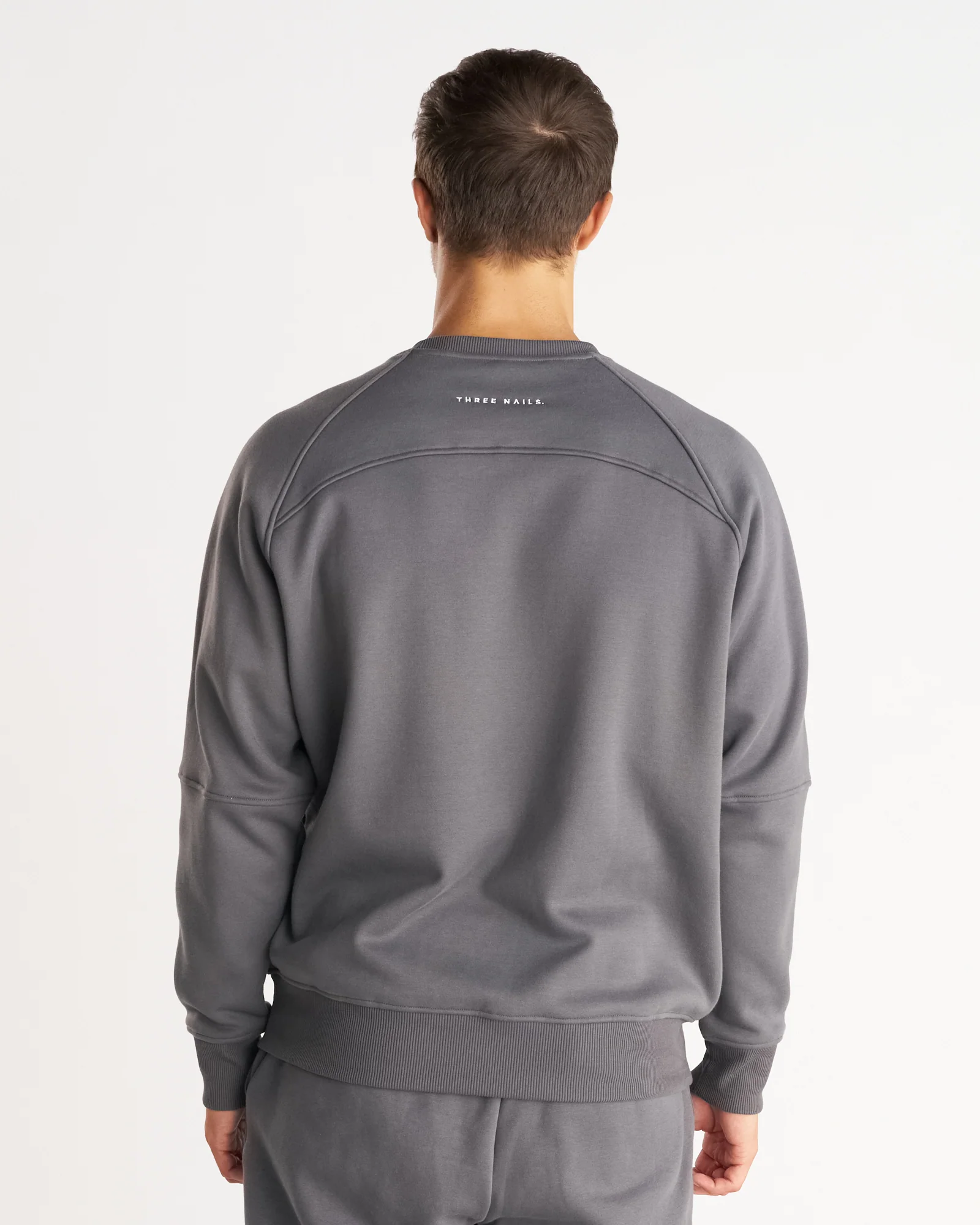 Signature Fleece Crewneck - Space Grey - Image 6