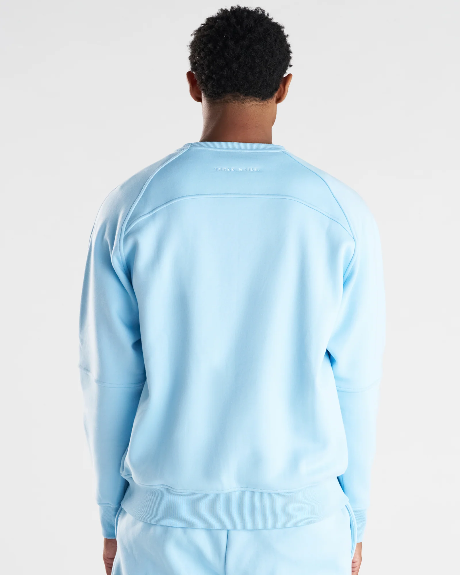 Signature Fleece Crewneck - Sky Blue - Image 5