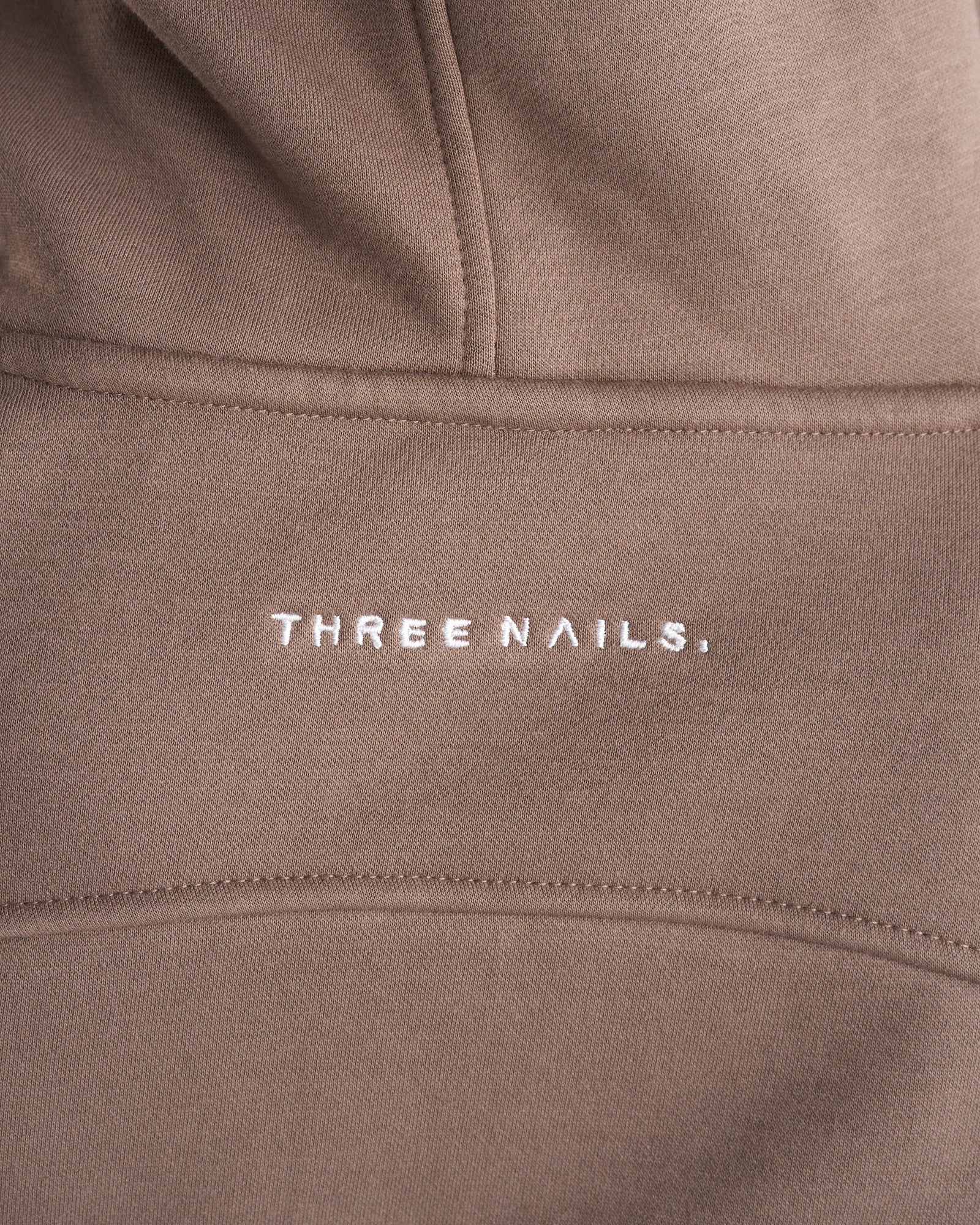 Signature Fleece Full Zip Hoodie - Deep Taupe - Image 4