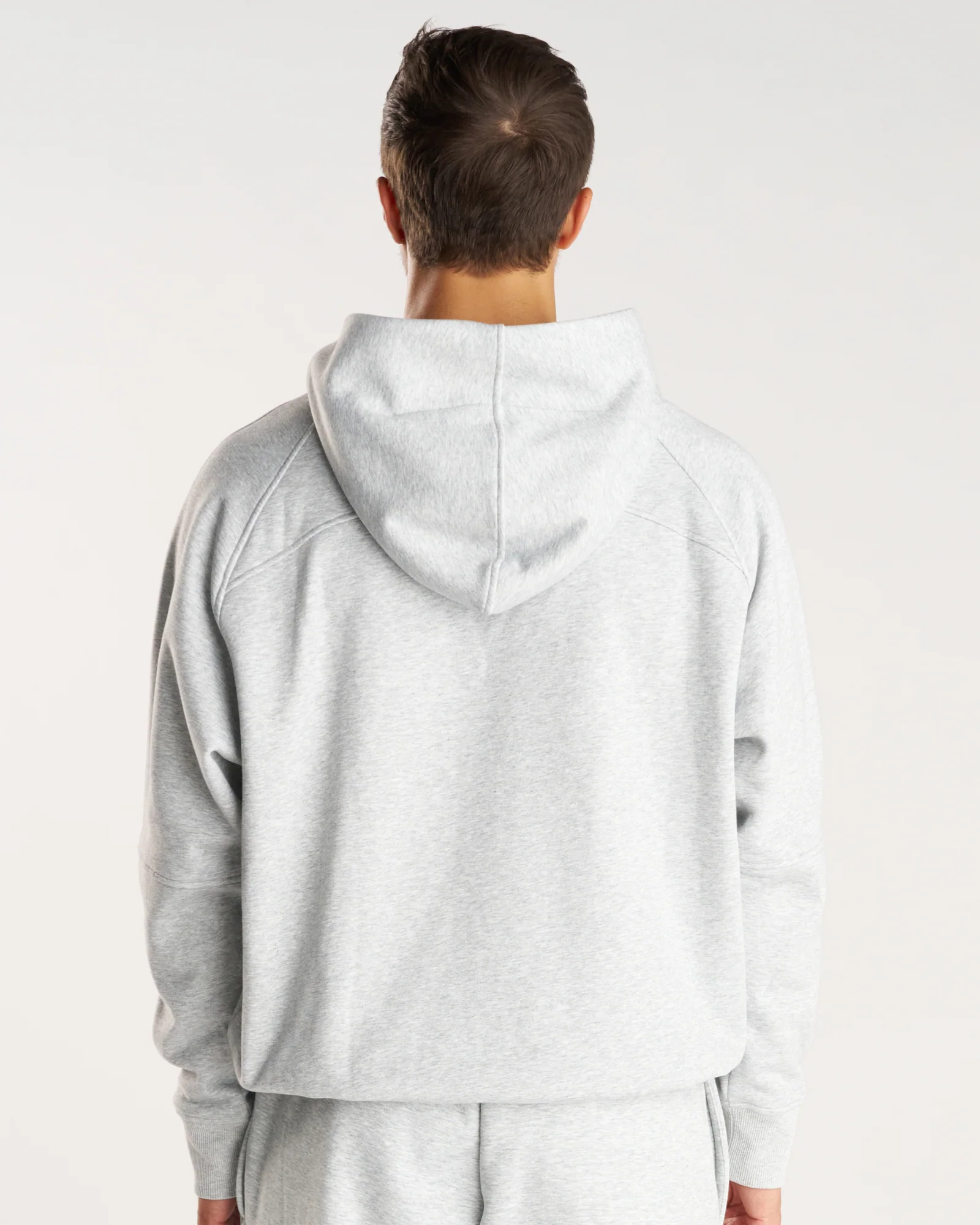 Signature Fleece Hoodie - Heather Grey - Image 5