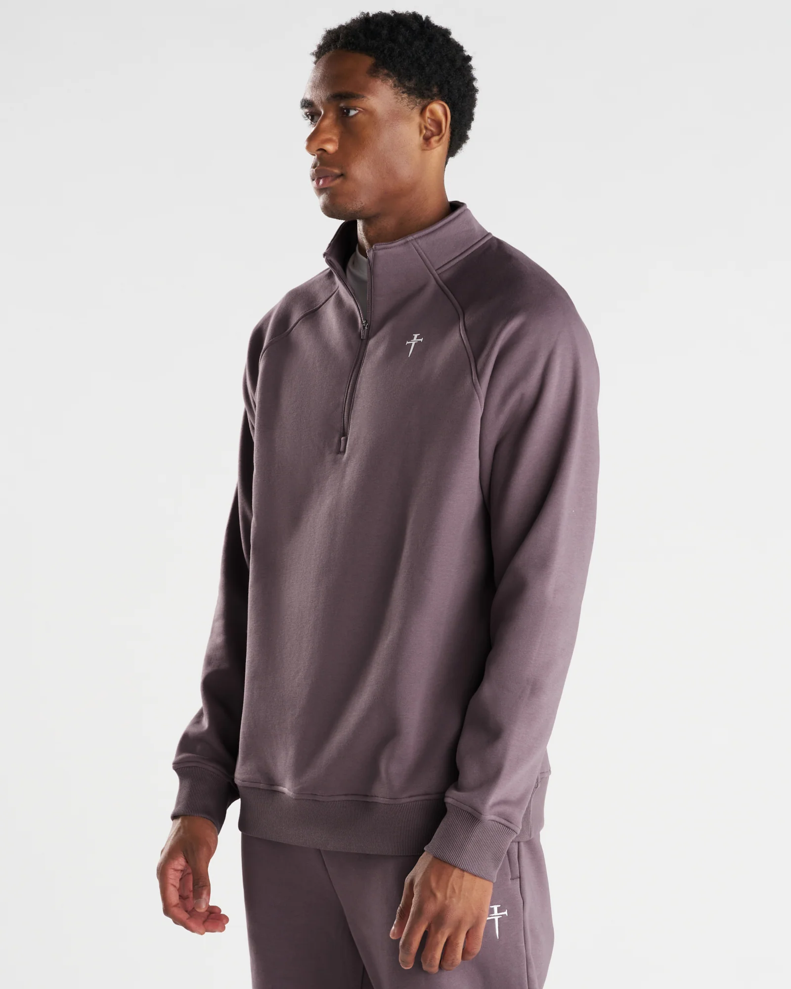 Signature Fleece Quarter Zip - Moonscape - Image 5