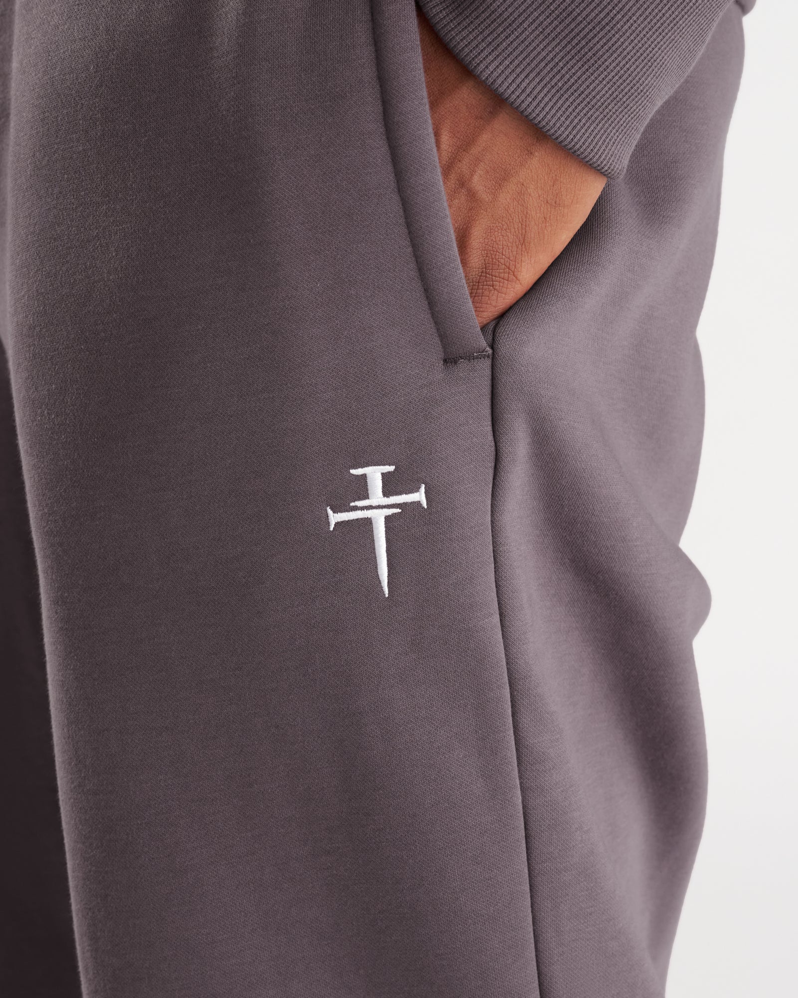 Signature Fleece Sweatpants - Moonscape - Image 2