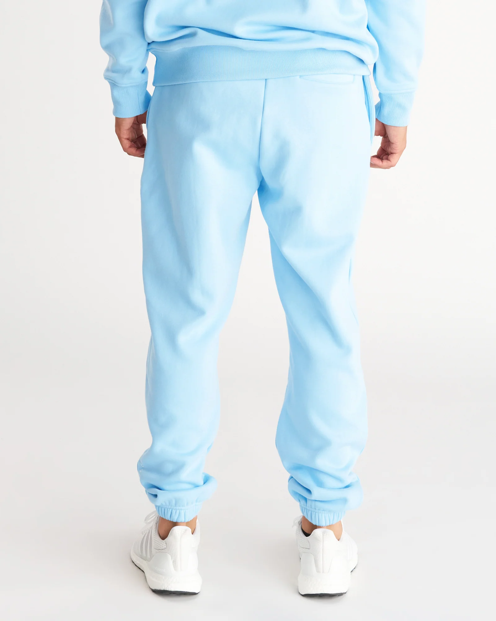Signature Fleece Sweatpants - Sky Blue - Image 3