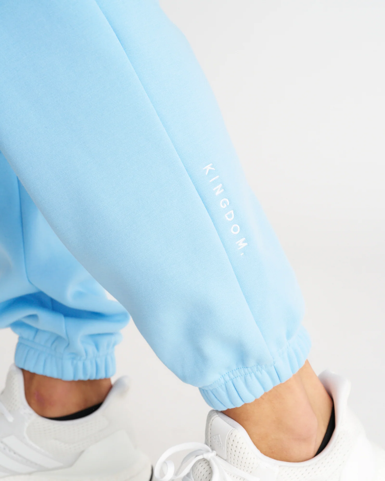 Signature Fleece Sweatpants - Sky Blue - Image 6