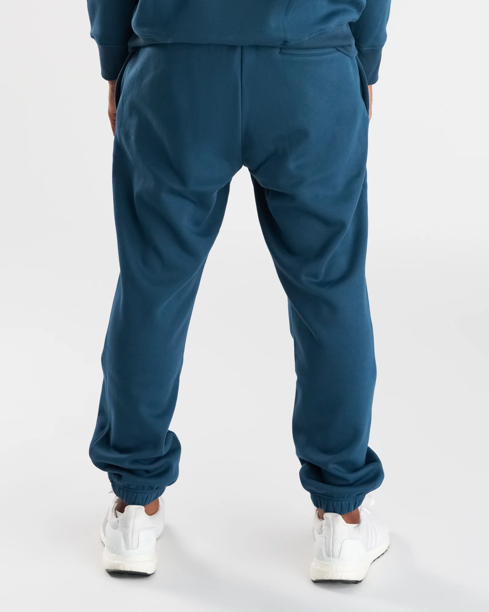 Signature Fleece Sweatpants "STK" - Midnight Navy - Image 3