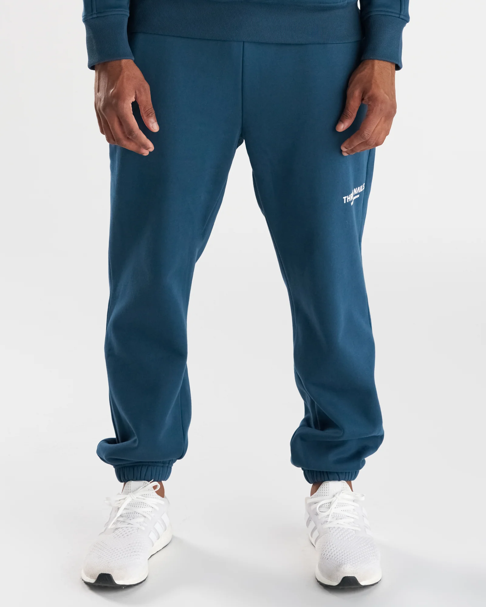 Signature Fleece Sweatpants "STK" - Midnight Navy - Image 5