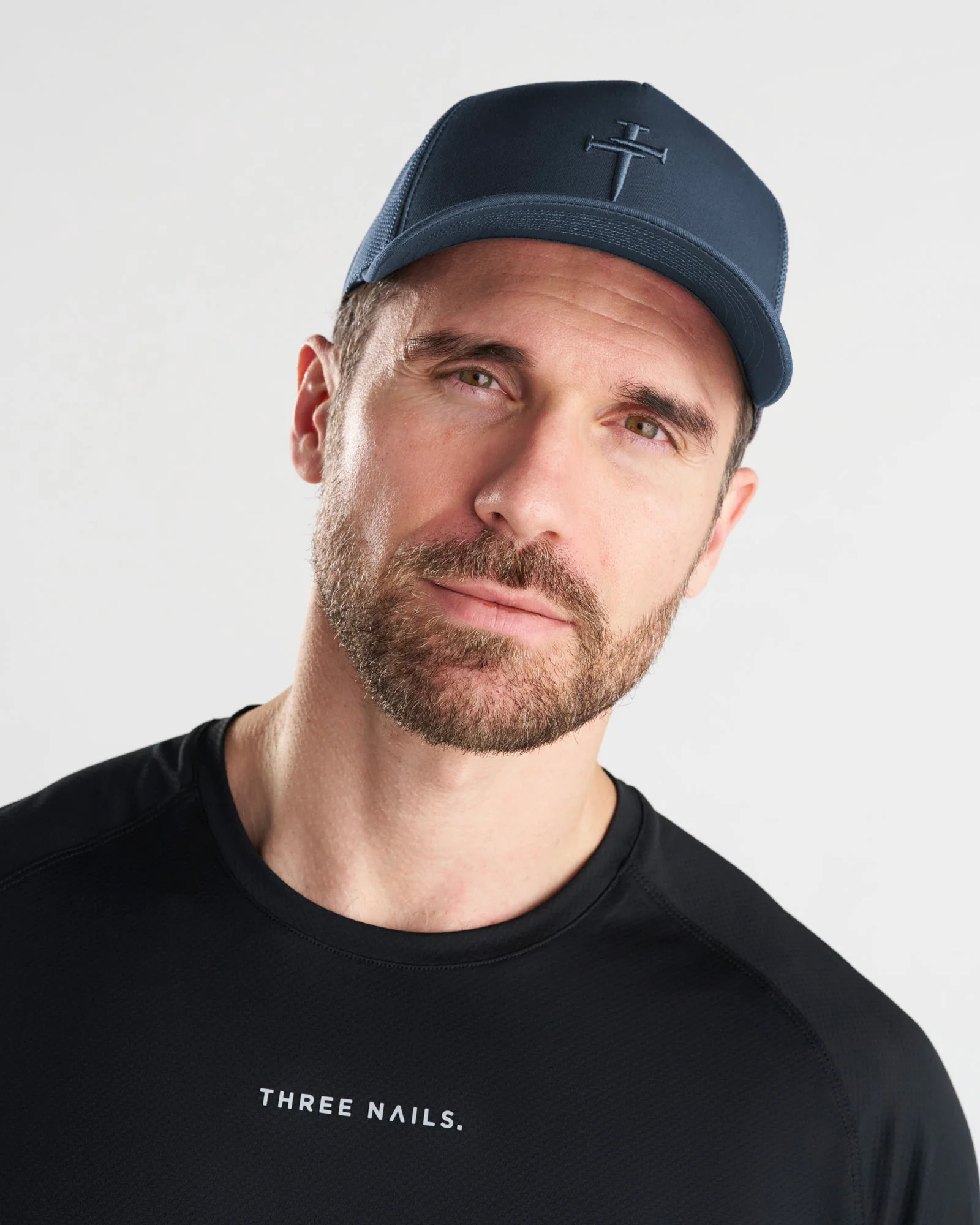 Signature Trucker Hat - Dark Navy - Image 3