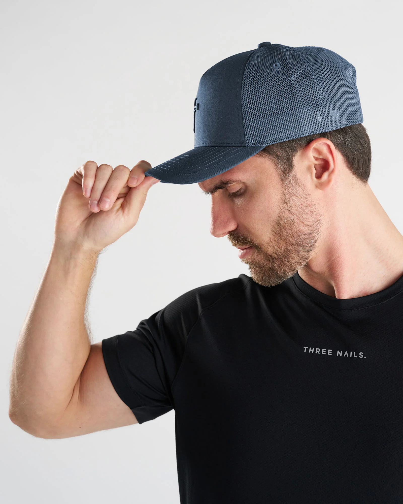 Signature Trucker Hat - Dark Navy - Image 4