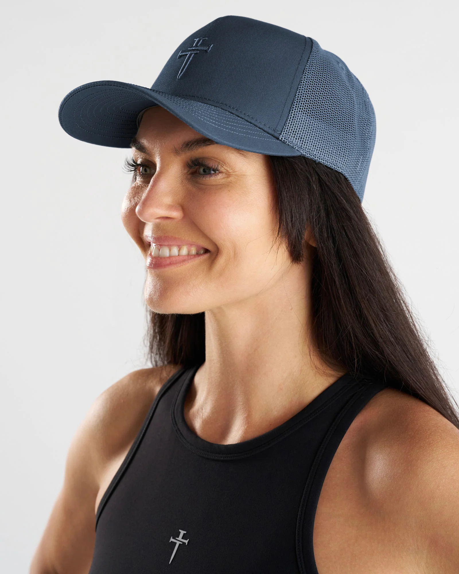 Signature Trucker Hat - Dark Navy - Image 7