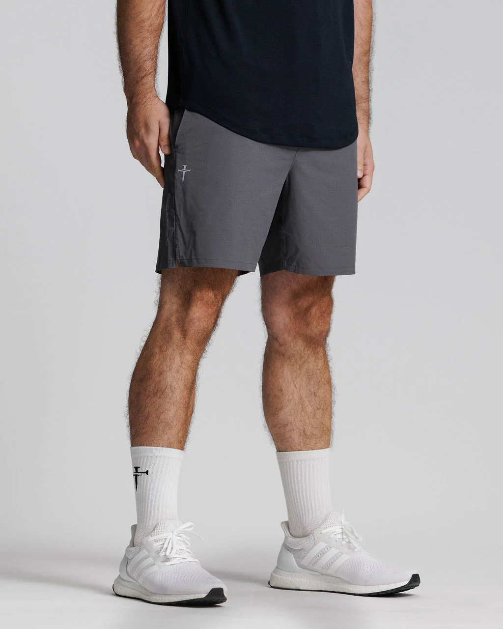 Stride-Tech Perforated Liner Short - Space Grey - Image 4