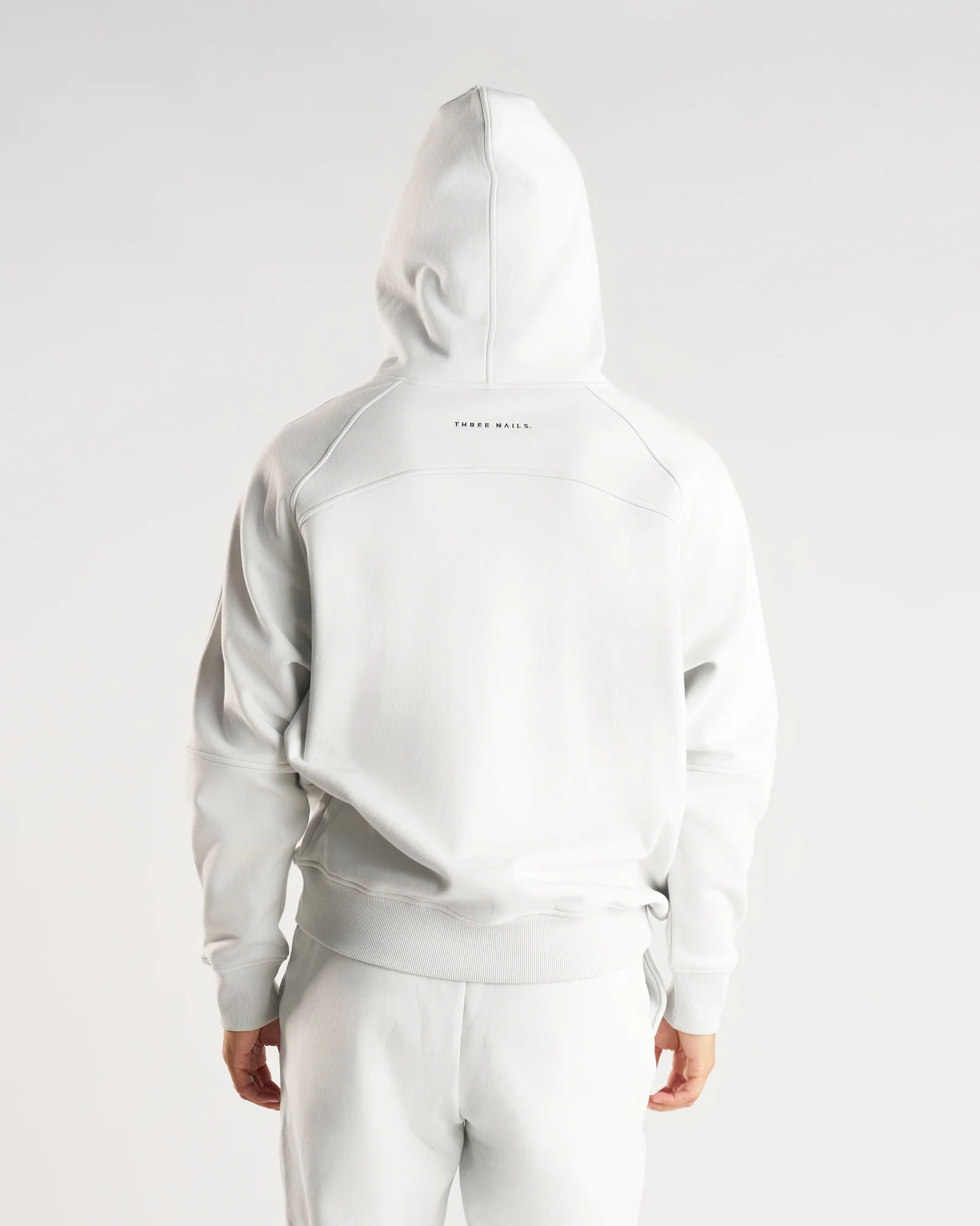 Signature Fleece Hoodie - Stone - Image 3