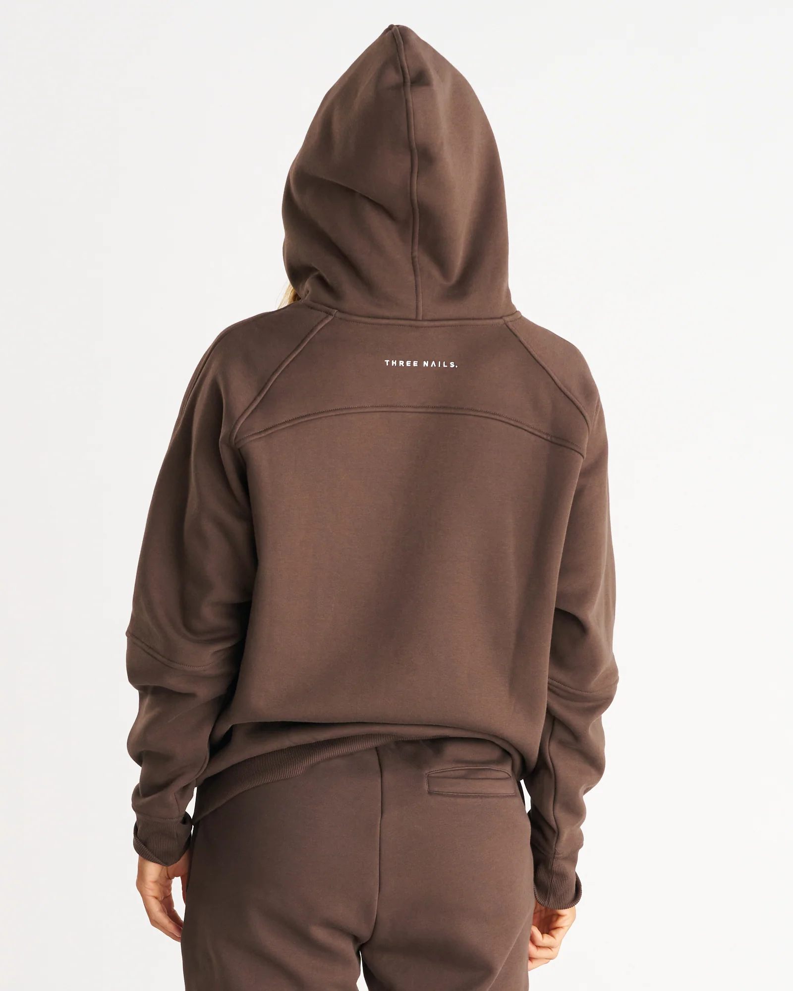 Signature Fleece Hoodie - Woodland Brown - Image 5