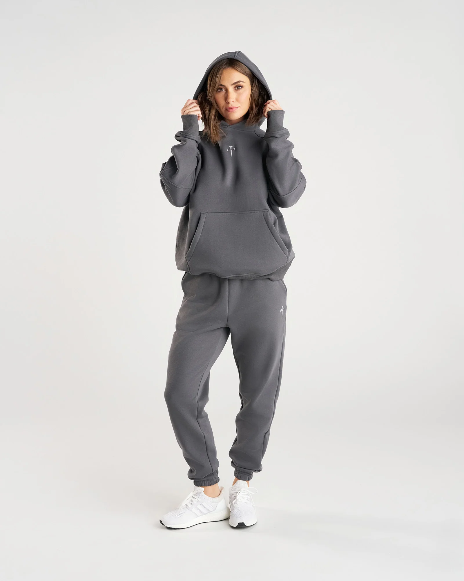 Signature Fleece Sweatpants - Space Grey - Image 3