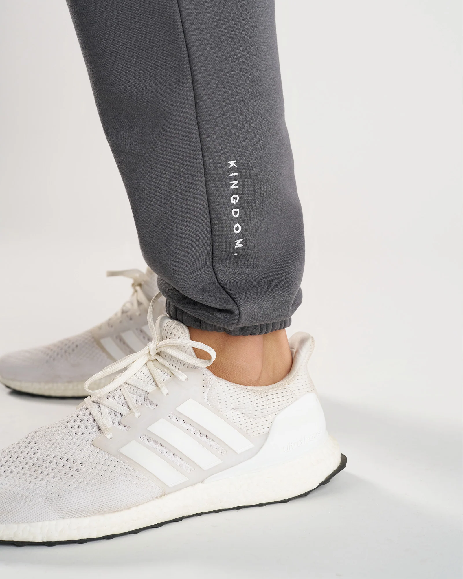 Signature Fleece Sweatpants - Space Grey - Image 4