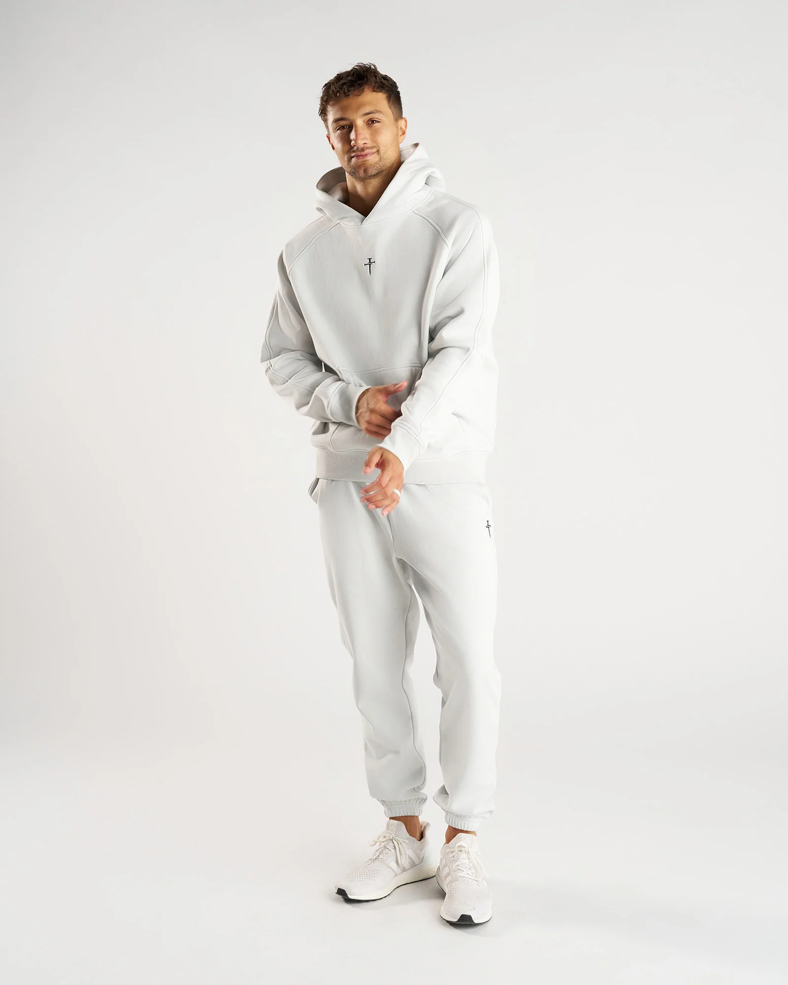 Signature Fleece Sweatpants - Stone - Image 3