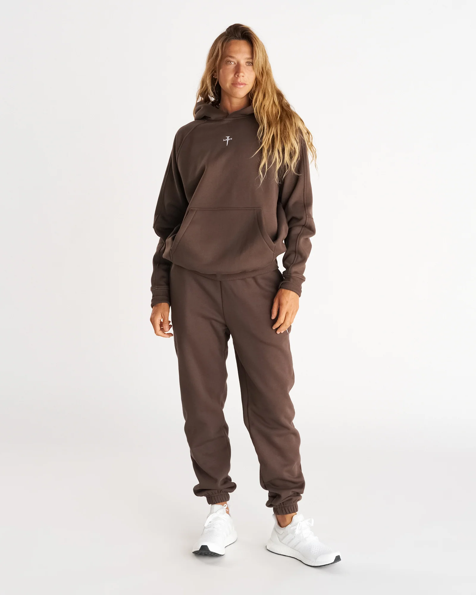 Signature Fleece Sweatpants - Woodland Brown - Image 4