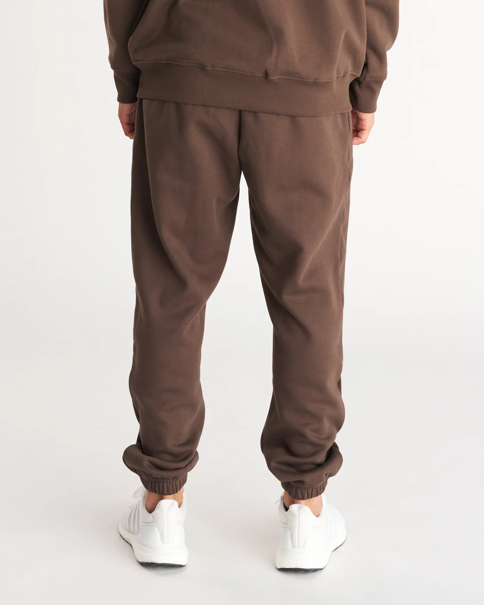 Signature Fleece Sweatpants - Woodland Brown - Image 5