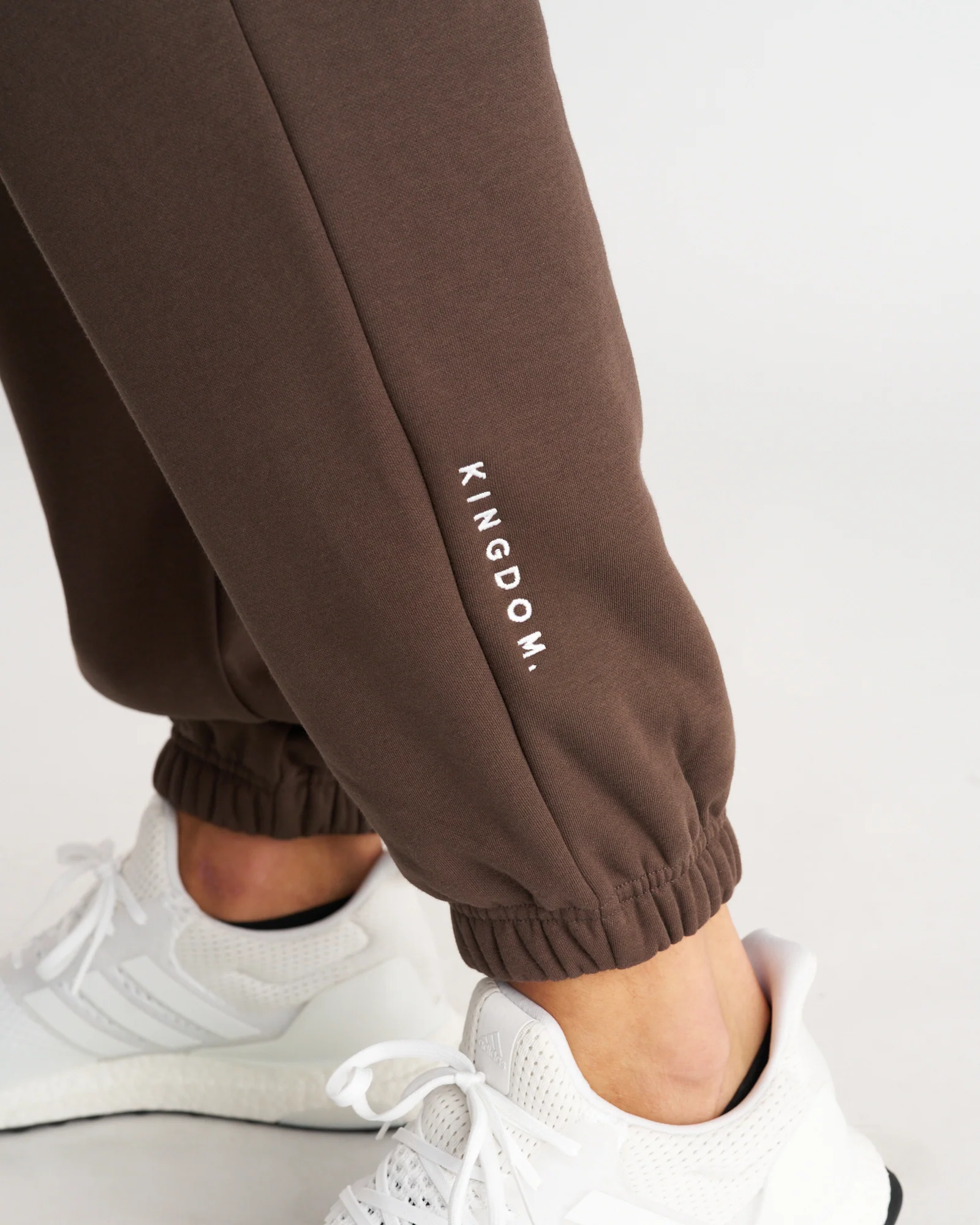 Signature Fleece Sweatpants - Woodland Brown - Image 6