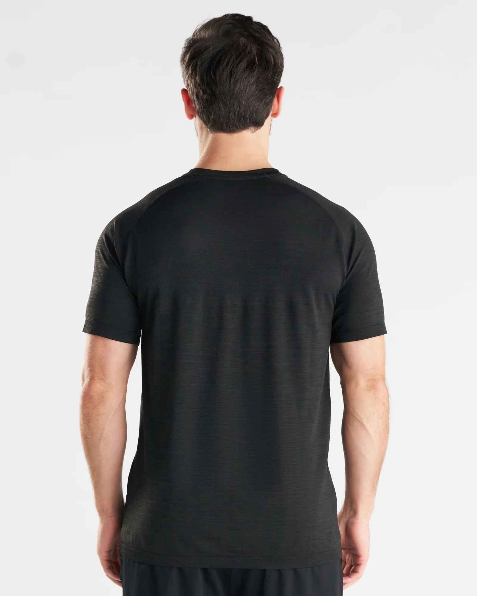 Seamless Tee - Black Marl - Image 3