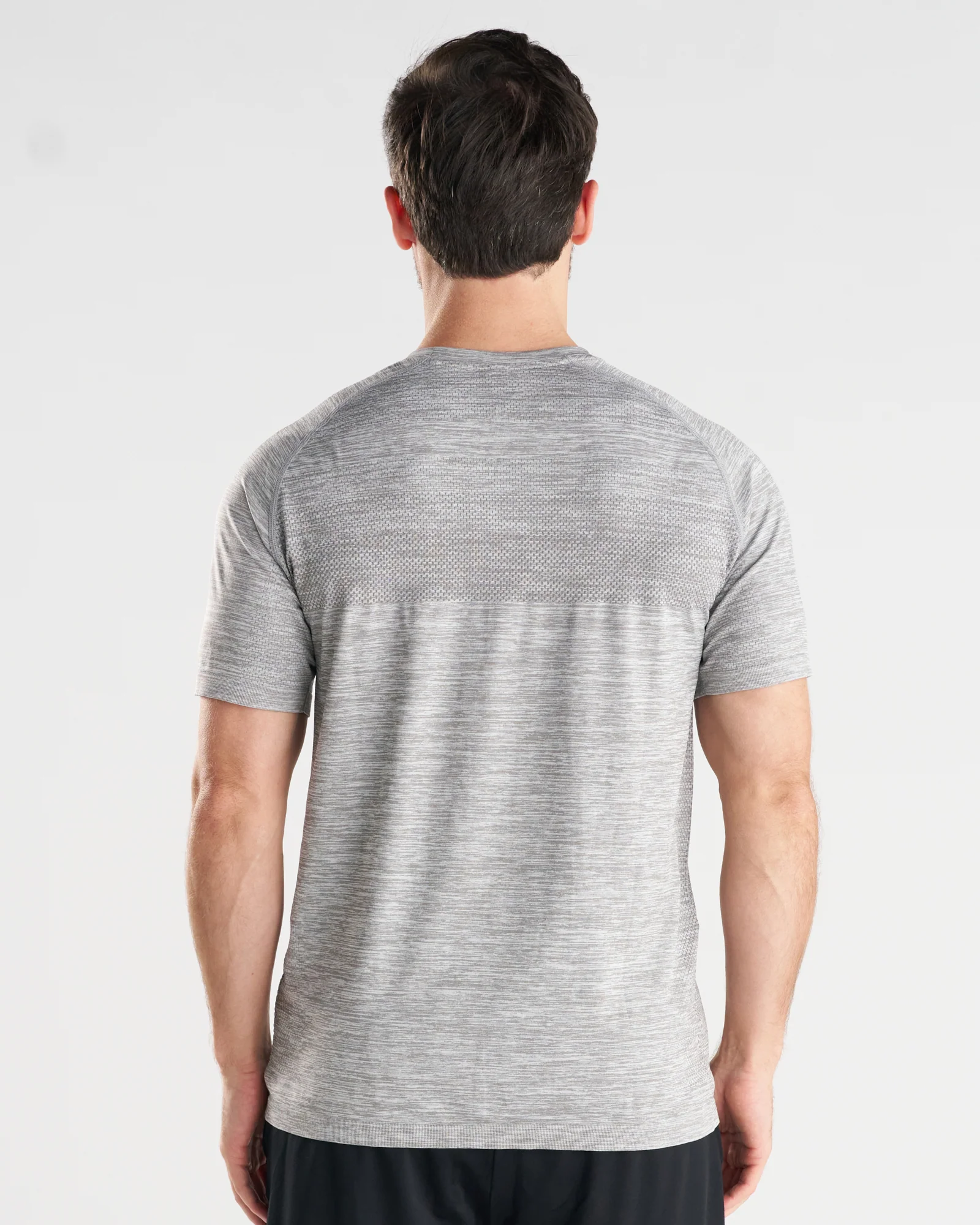 Seamless Tee - Grey Marl - Image 3