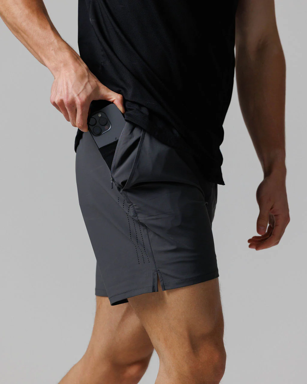 Vapor-Lite™ Hybrid Short - Space Grey - Image 3