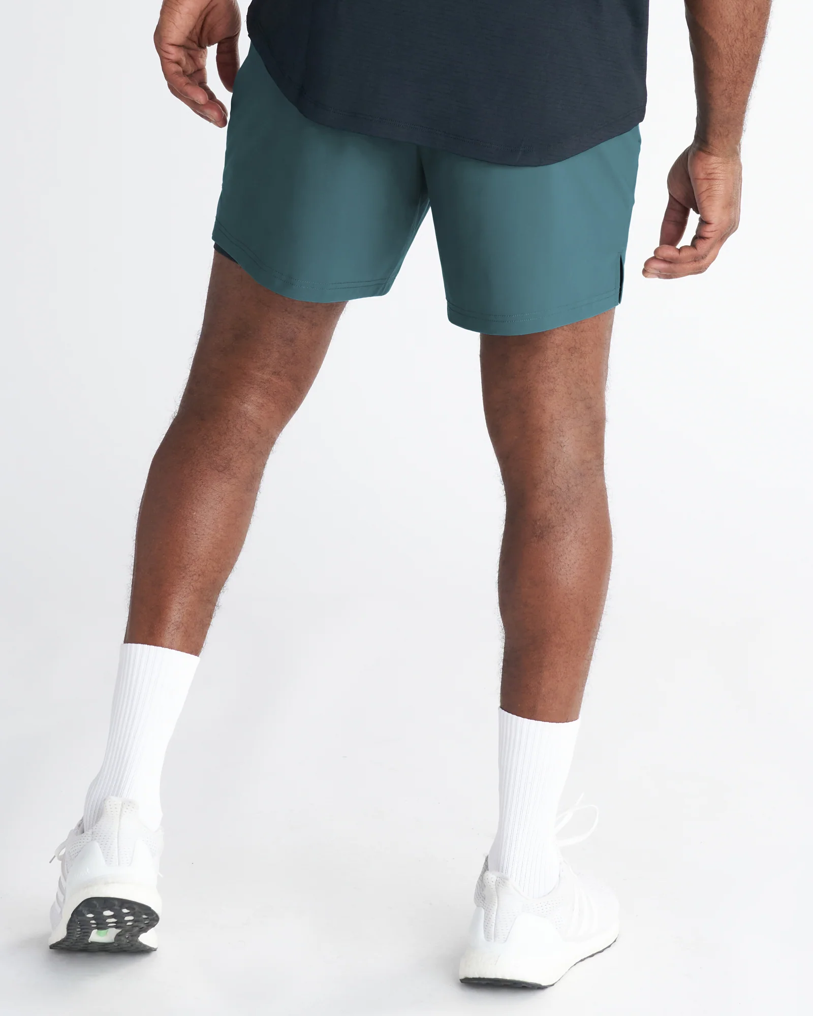 Vapor-Lite™ Liner 5" Short "Cross" - Teal - Image 2