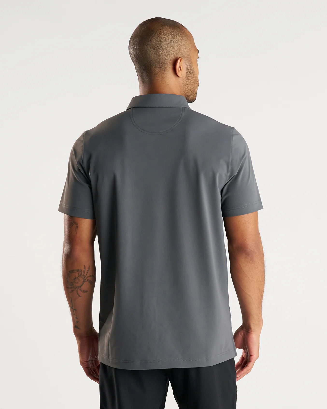 Vented Tech Polo - Space Grey - Image 2