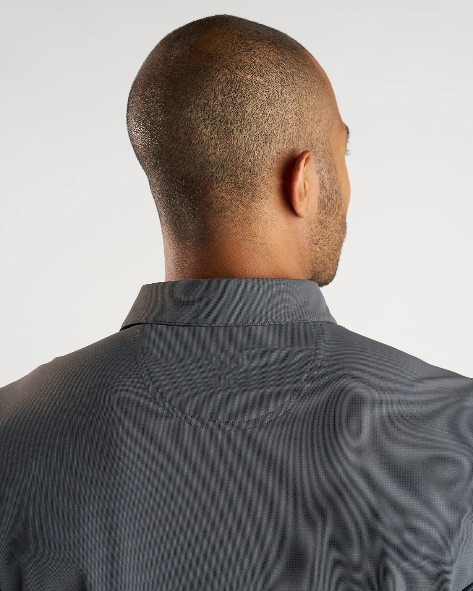 Vented Tech Polo - Space Grey - Image 3