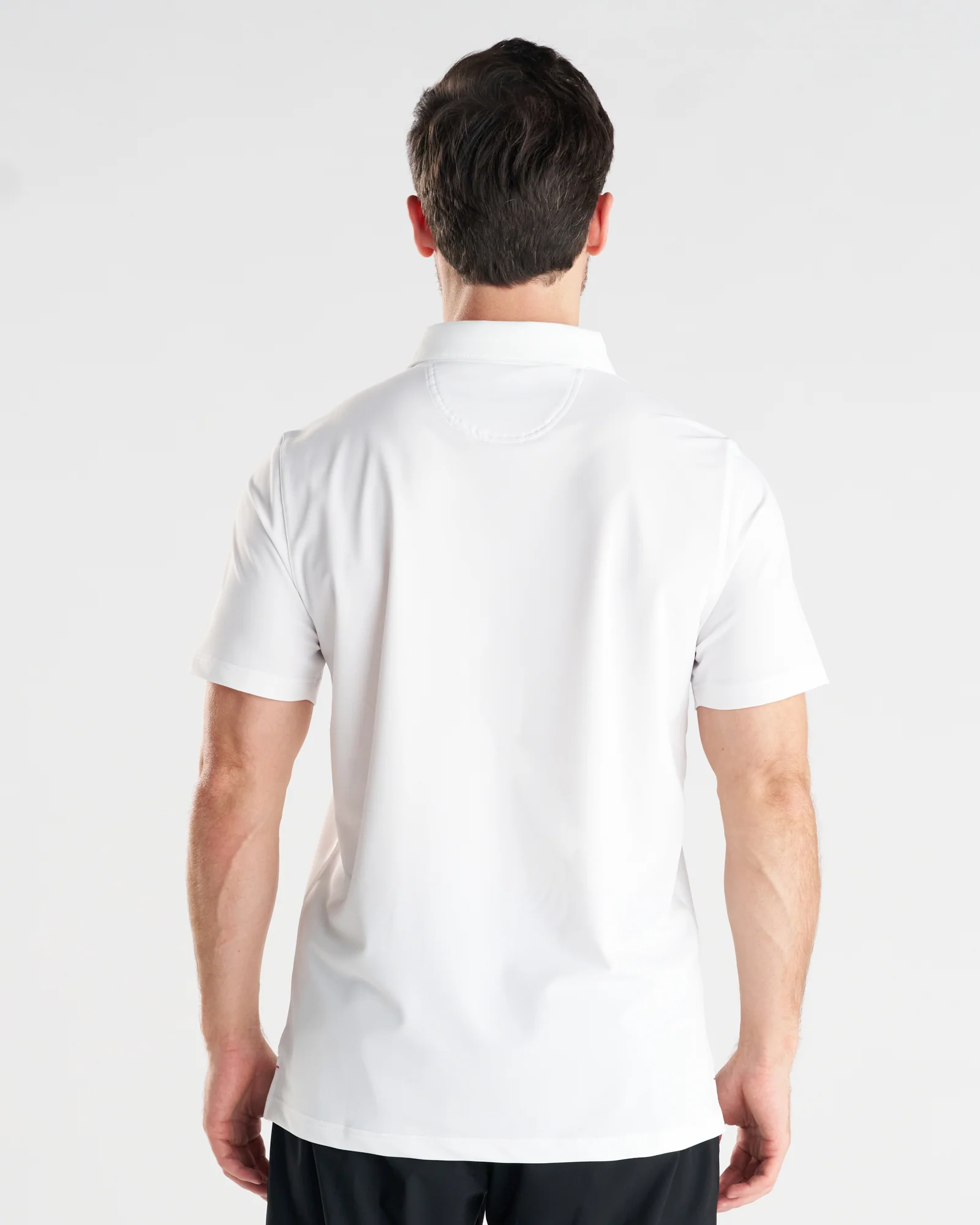 Vented Tech Polo - White - Image 2