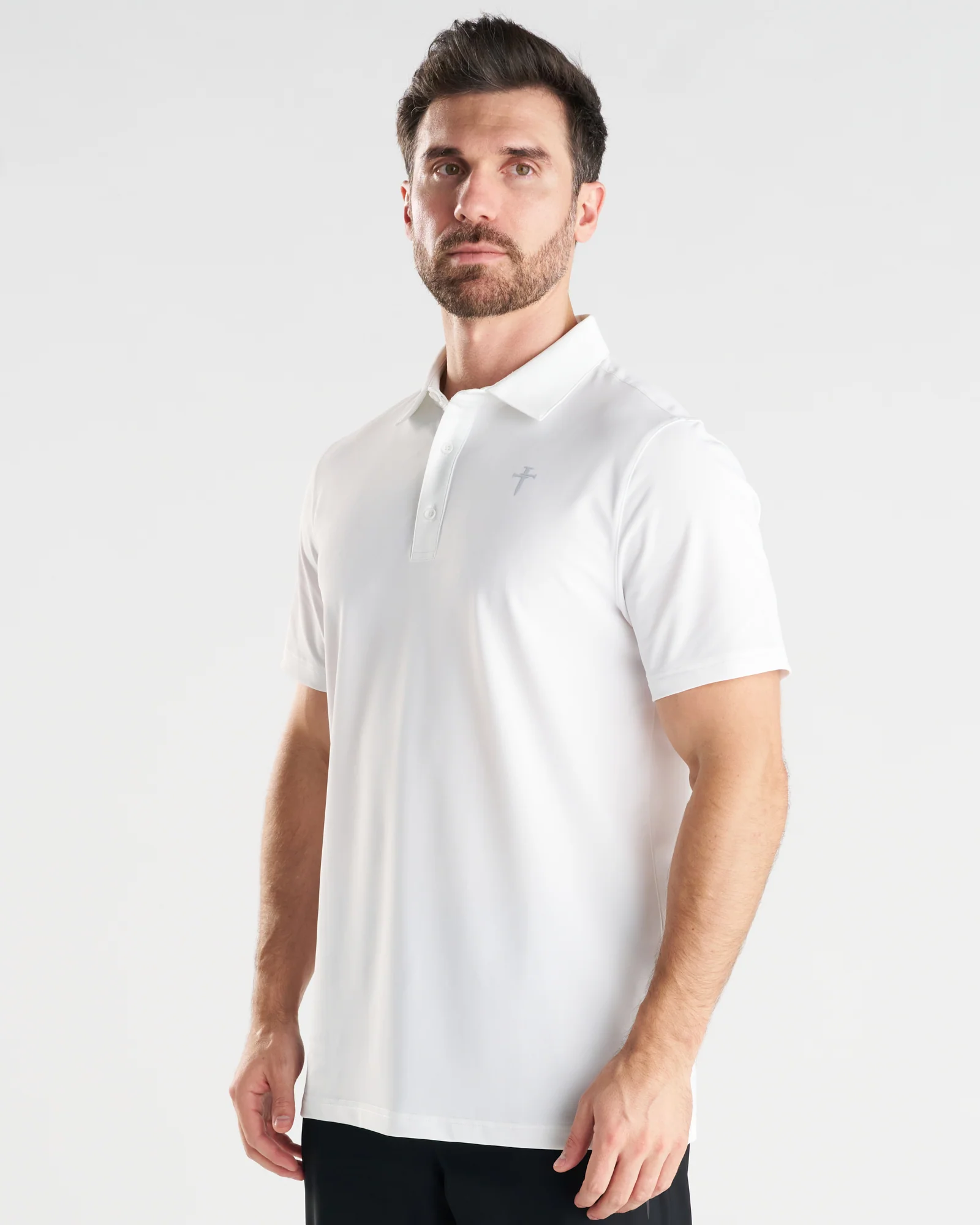 Vented Tech Polo - White - Image 5
