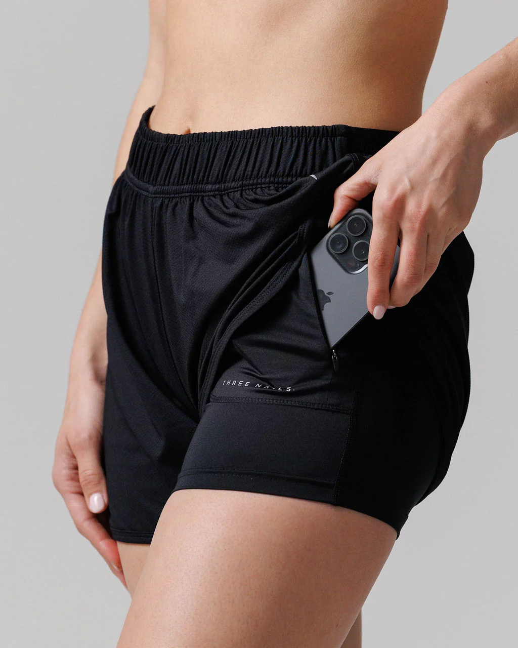 Women’s Pro-Tech Liner Short - Black - Image 4