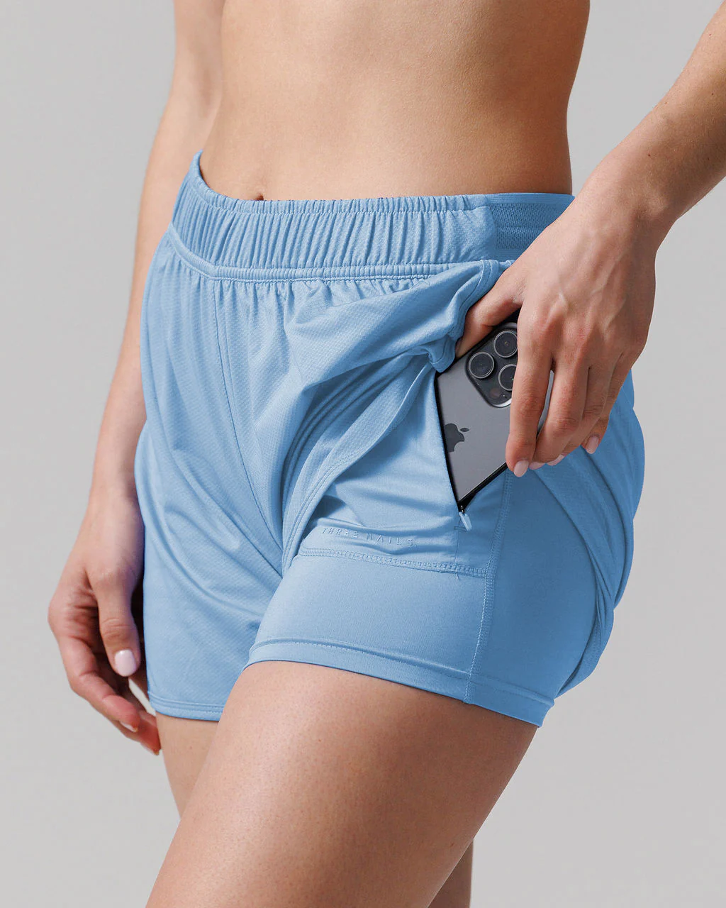 Women’s Pro-Tech Liner Short - Sky Blue - Image 4