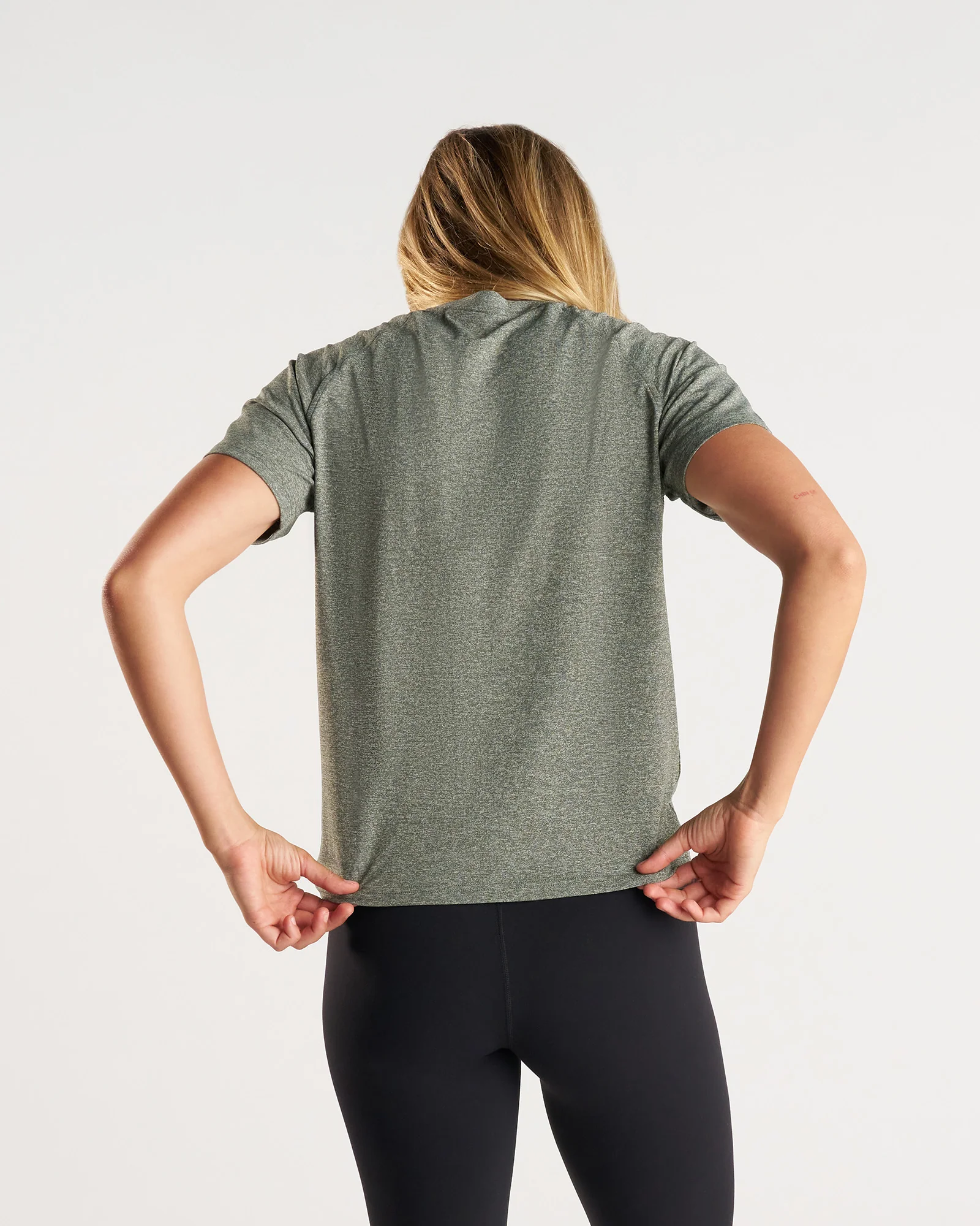 Women's Aion-Lite™ Relaxed Tee - Dark Pine Marl - Image 2